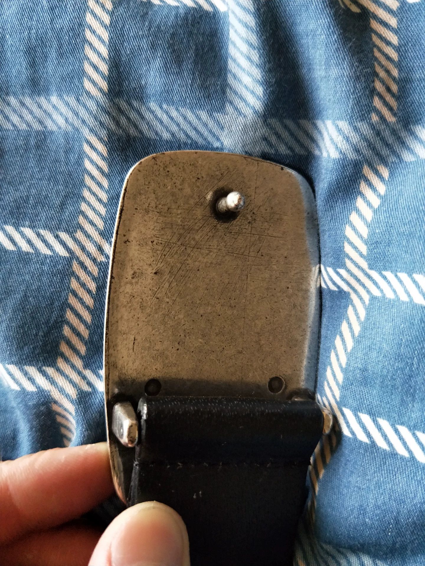 Diesel Diesel Retro Distressed Leather Belt Size ONE SIZE - 5 Thumbnail