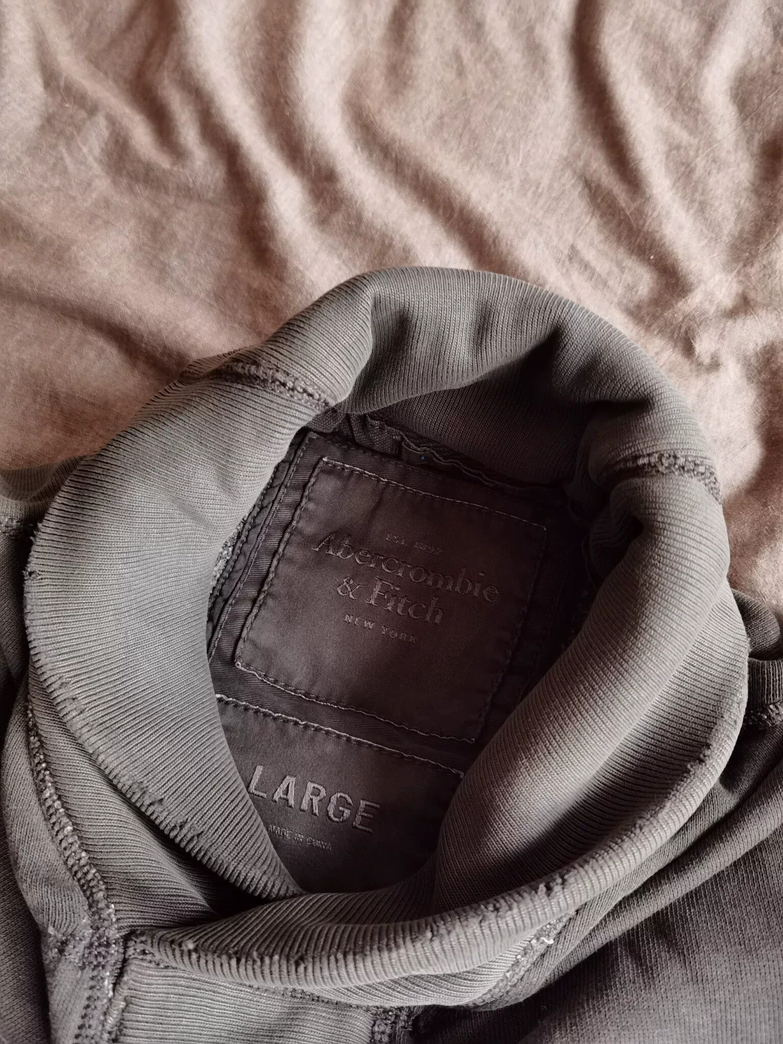 A.F Artefact AF Distressed Shawl Collar Sweatshirt Size US M / EU 48-50 / 2 - 6 Thumbnail