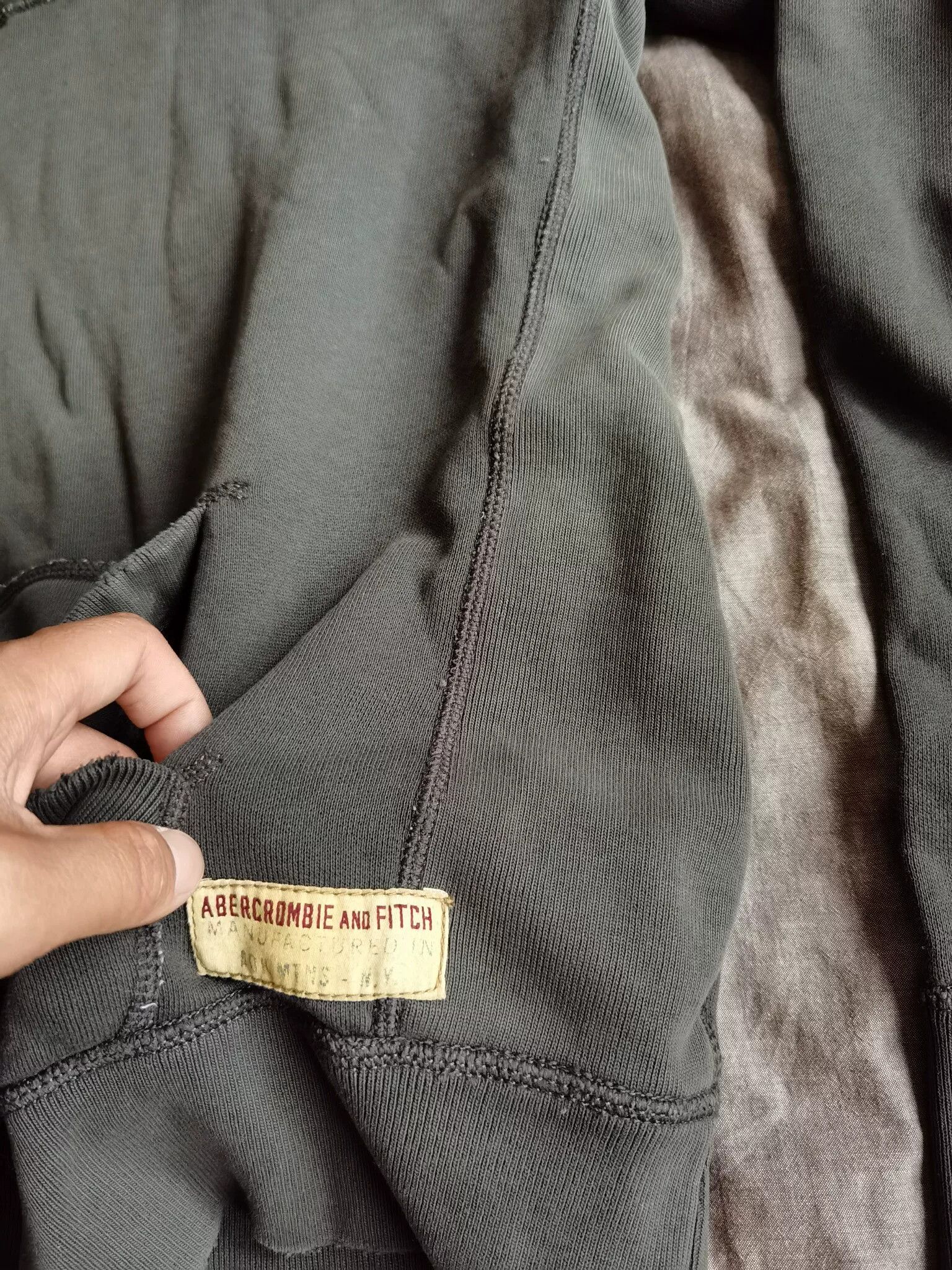 A.F Artefact AF Distressed Shawl Collar Sweatshirt Size US M / EU 48-50 / 2 - 8 Thumbnail