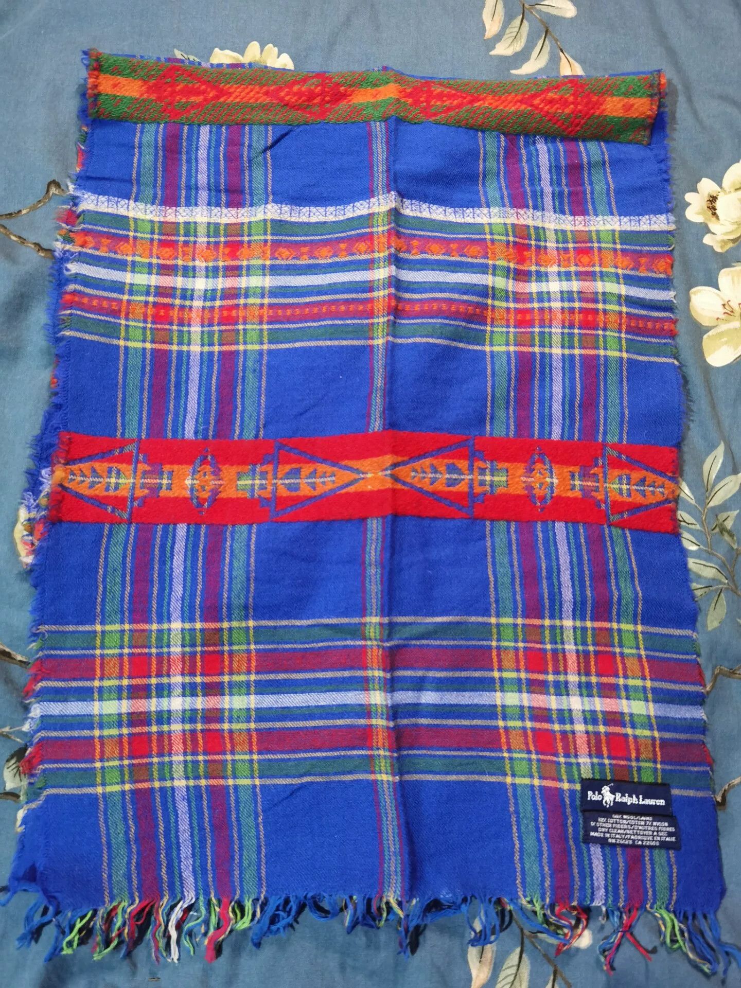 RRL Ralph Lauren Ralph Lauren Navajo Pattern Scarf Size ONE SIZE - 2 Thumbnail