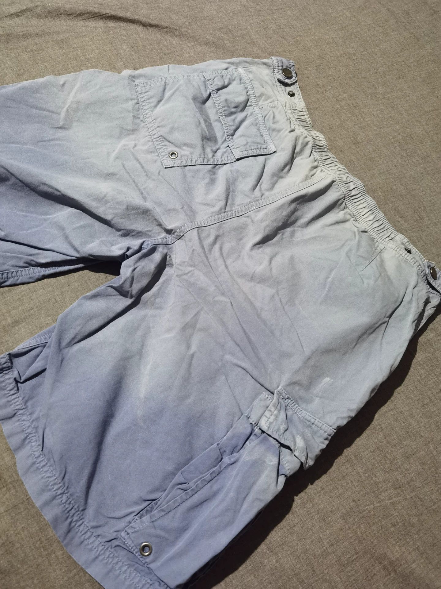 RRL Ralph Lauren RRL Vintage Blue Dye Distressed Shorts Size US 30 / EU 46 - 4 Thumbnail