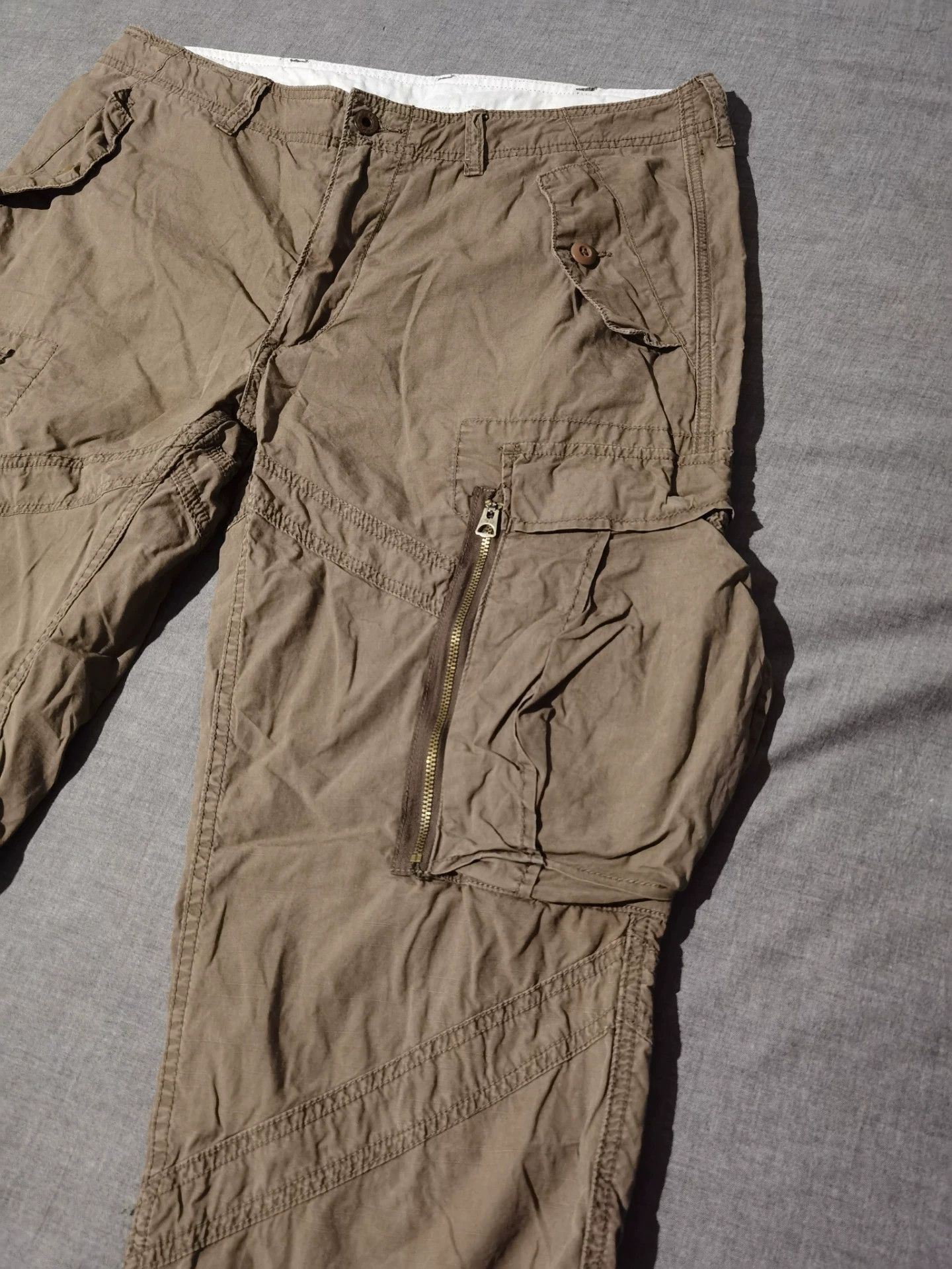 RRL Ralph Lauren RRL Cargo Hiking Military Work Pants Size US 30 / EU 46 - 3 Thumbnail
