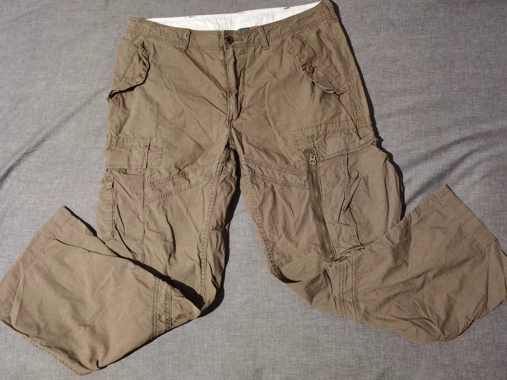 RRL Ralph Lauren RRL Cargo Hiking Military Work Pants Size US 30 / EU 46 - 2 Thumbnail