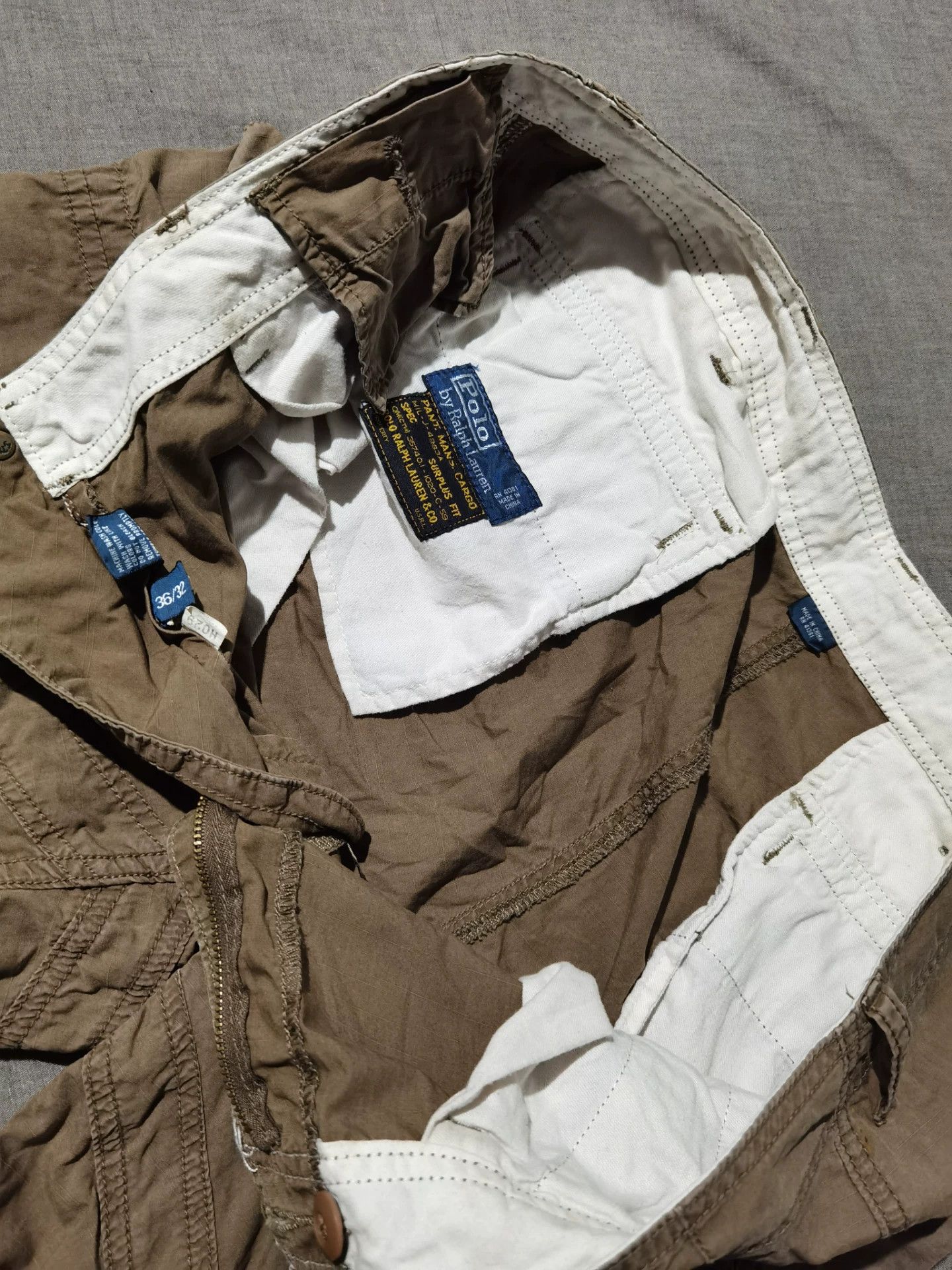 RRL Ralph Lauren RRL Cargo Hiking Military Work Pants Size US 30 / EU 46 - 7 Thumbnail