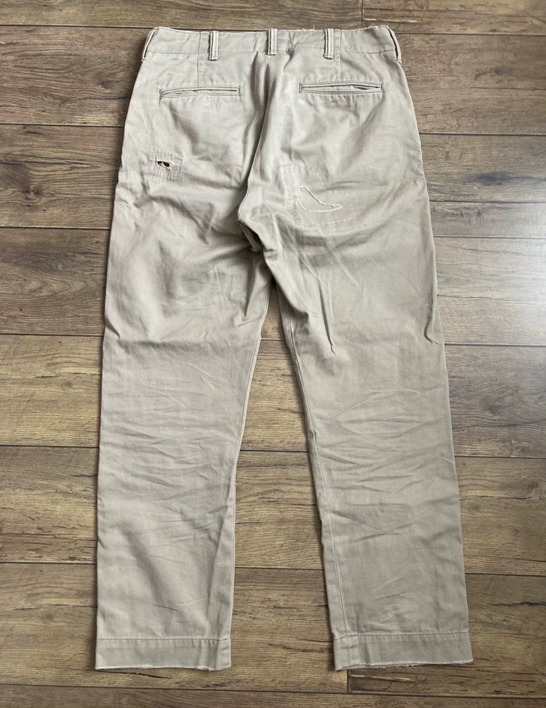 RRL Ralph Lauren Ralph Lauren Distressed Work Pants Size US 30 / EU 46 - 5 Thumbnail