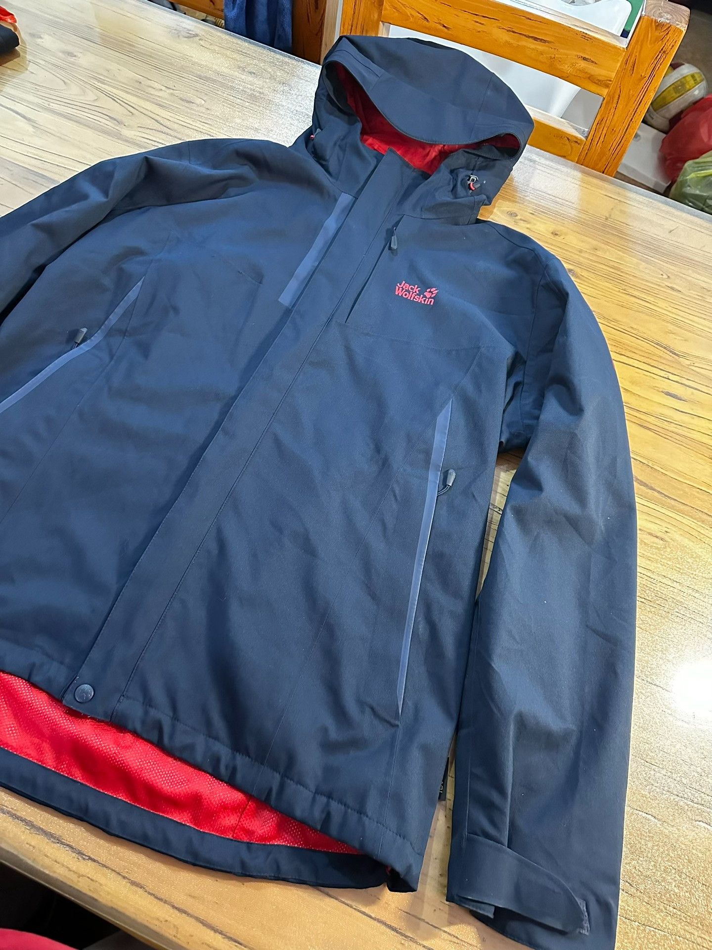 Jack Wolfskin Jack Wolfskin Outdoor Shell Jacket Size US XL / EU 56 / 4 - 2 Thumbnail