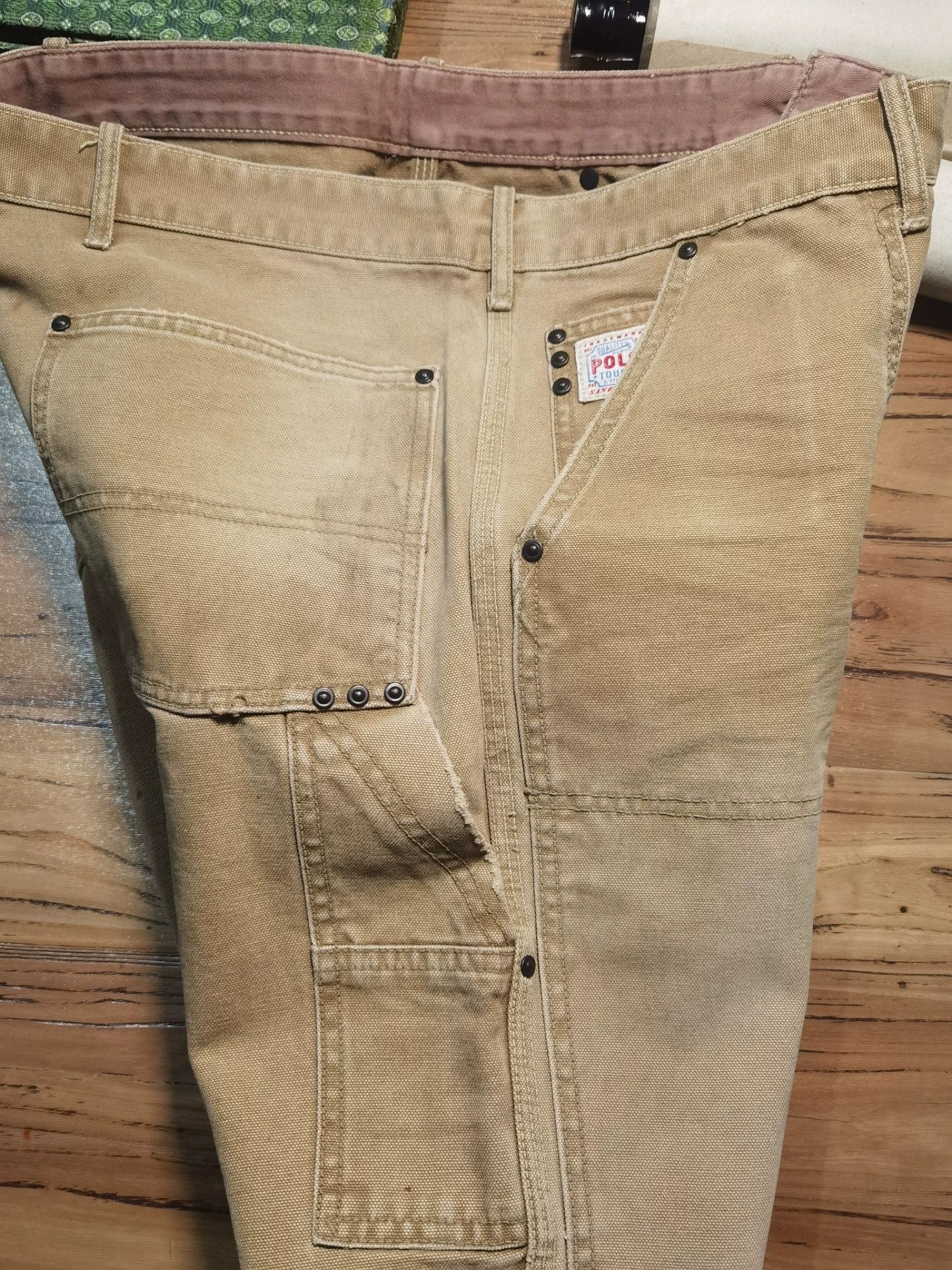 RRL Ralph Lauren Ralph Lauren Distressed Utility Work Pants Size US 30 / EU 46 - 6 Thumbnail