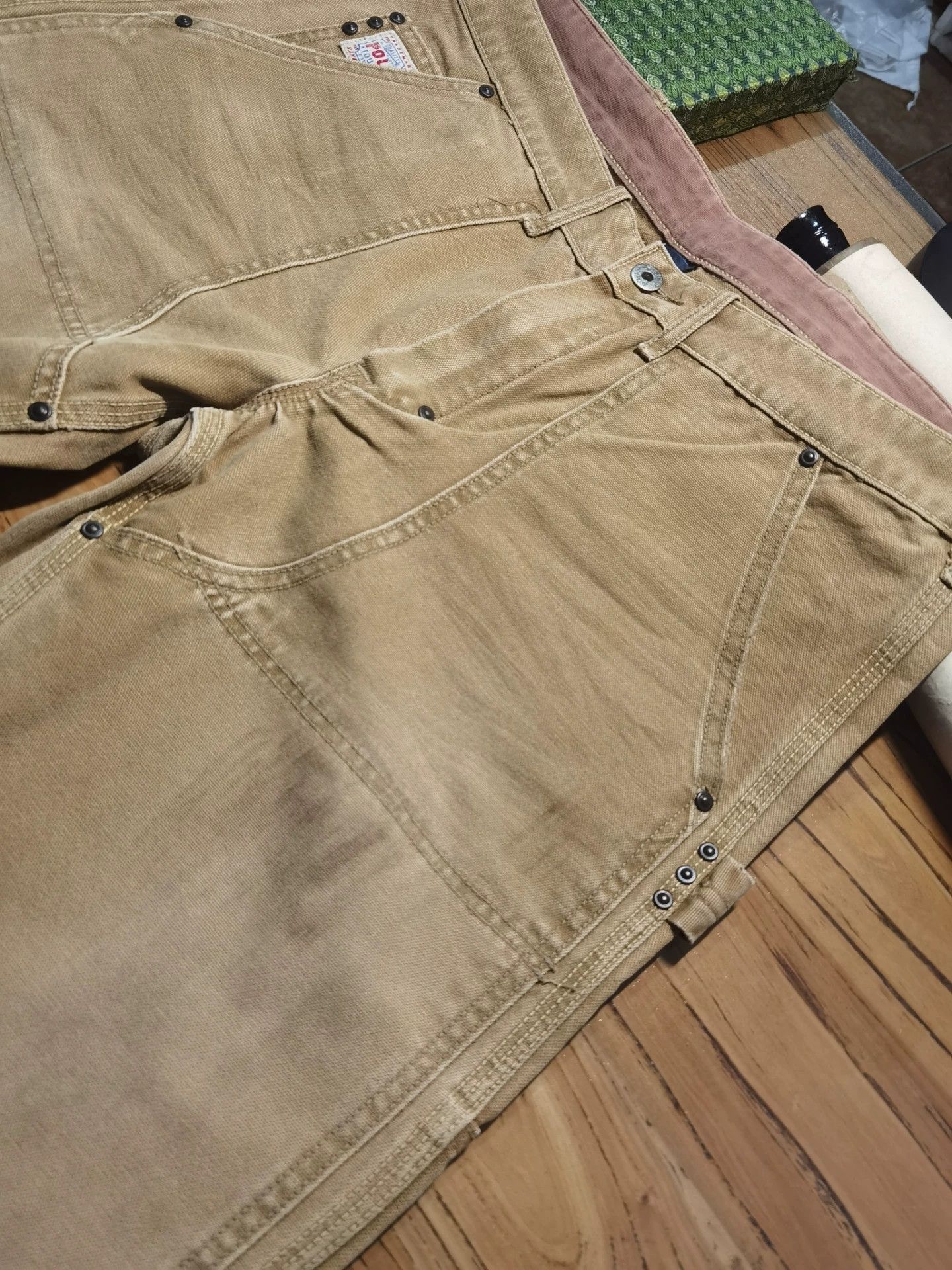 RRL Ralph Lauren Ralph Lauren Distressed Utility Work Pants Size US 30 / EU 46 - 3 Thumbnail