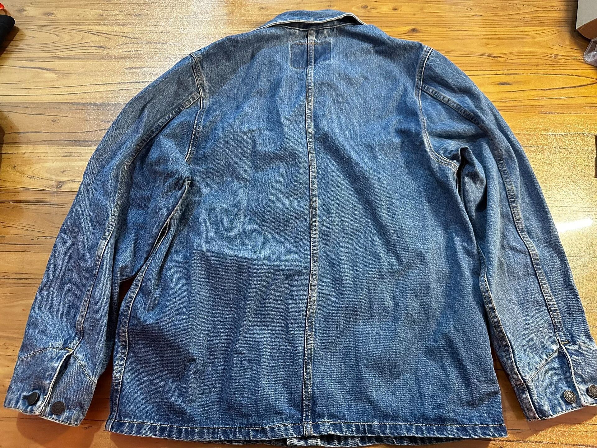 LVC Vintage Levi's R Logo Denim Jacket Size US S / EU 44-46 / 1 - 6 Thumbnail