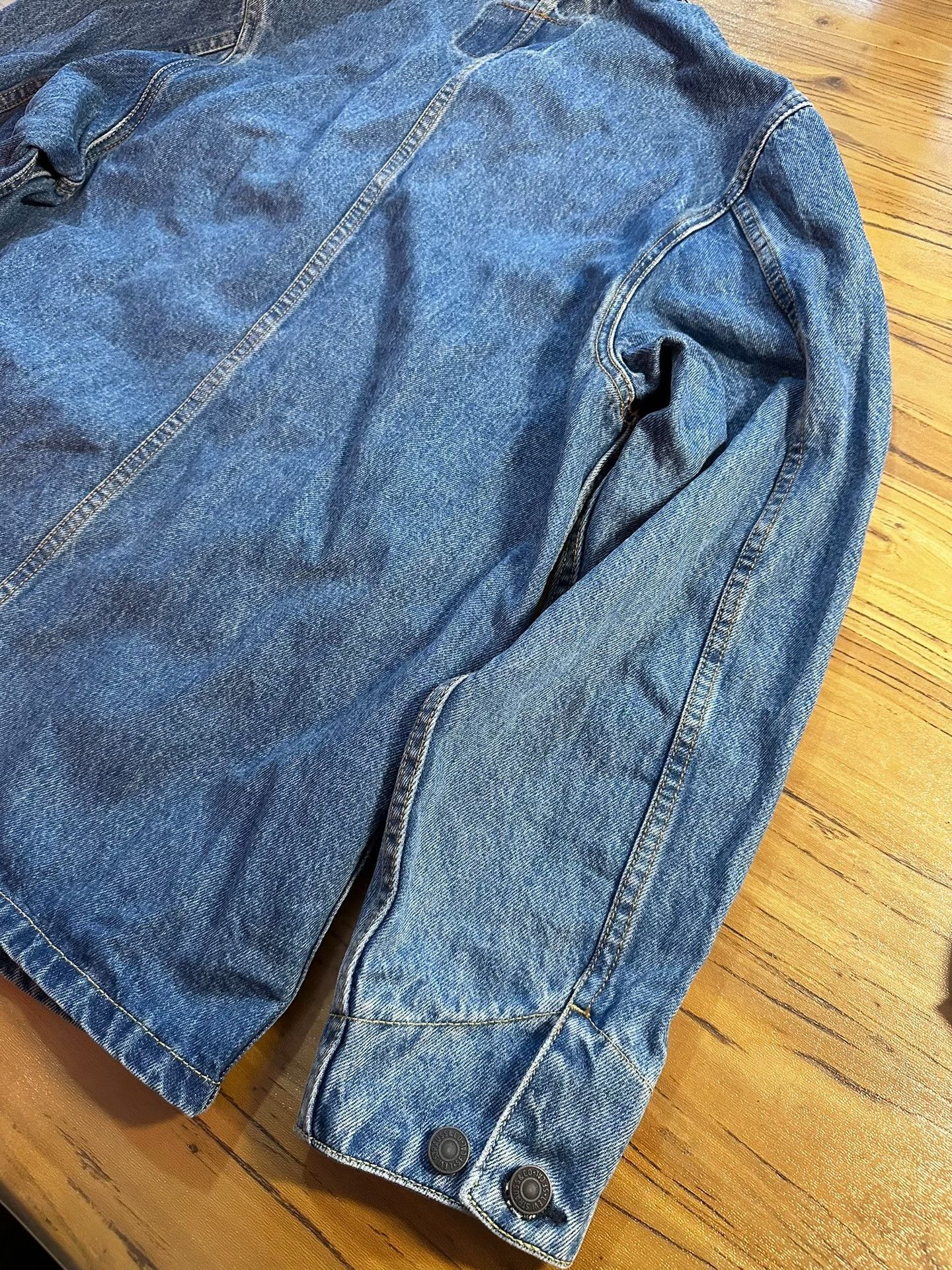 LVC Vintage Levi's R Logo Denim Jacket Size US S / EU 44-46 / 1 - 7 Thumbnail