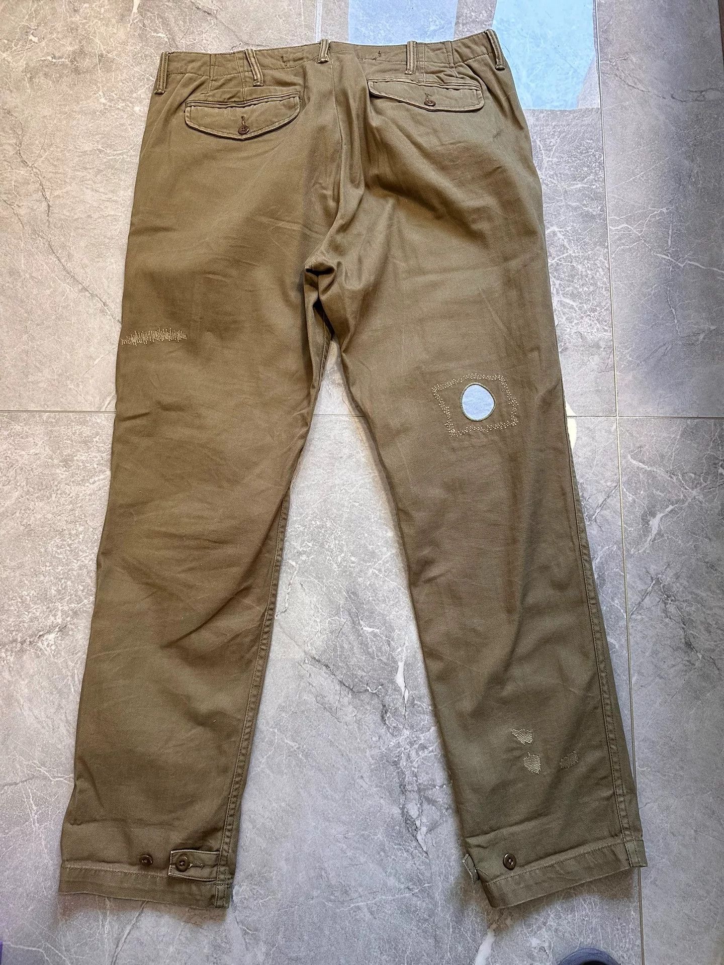 RRL Ralph Lauren Ralph Lauren Military Distressed Work Pants Size US 30 / EU 46 - 5 Thumbnail