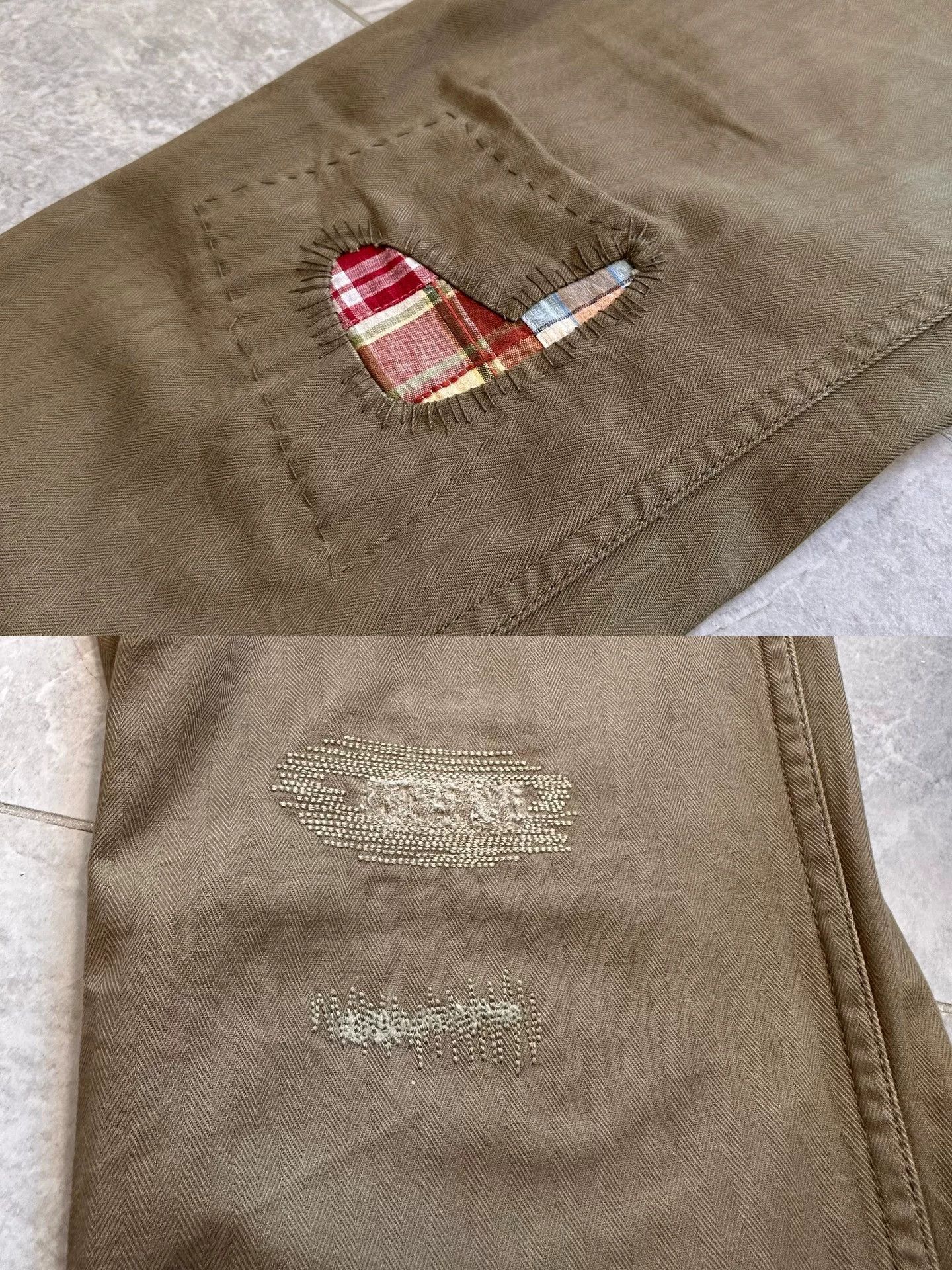 RRL Ralph Lauren Ralph Lauren Military Distressed Work Pants Size US 30 / EU 46 - 7 Thumbnail