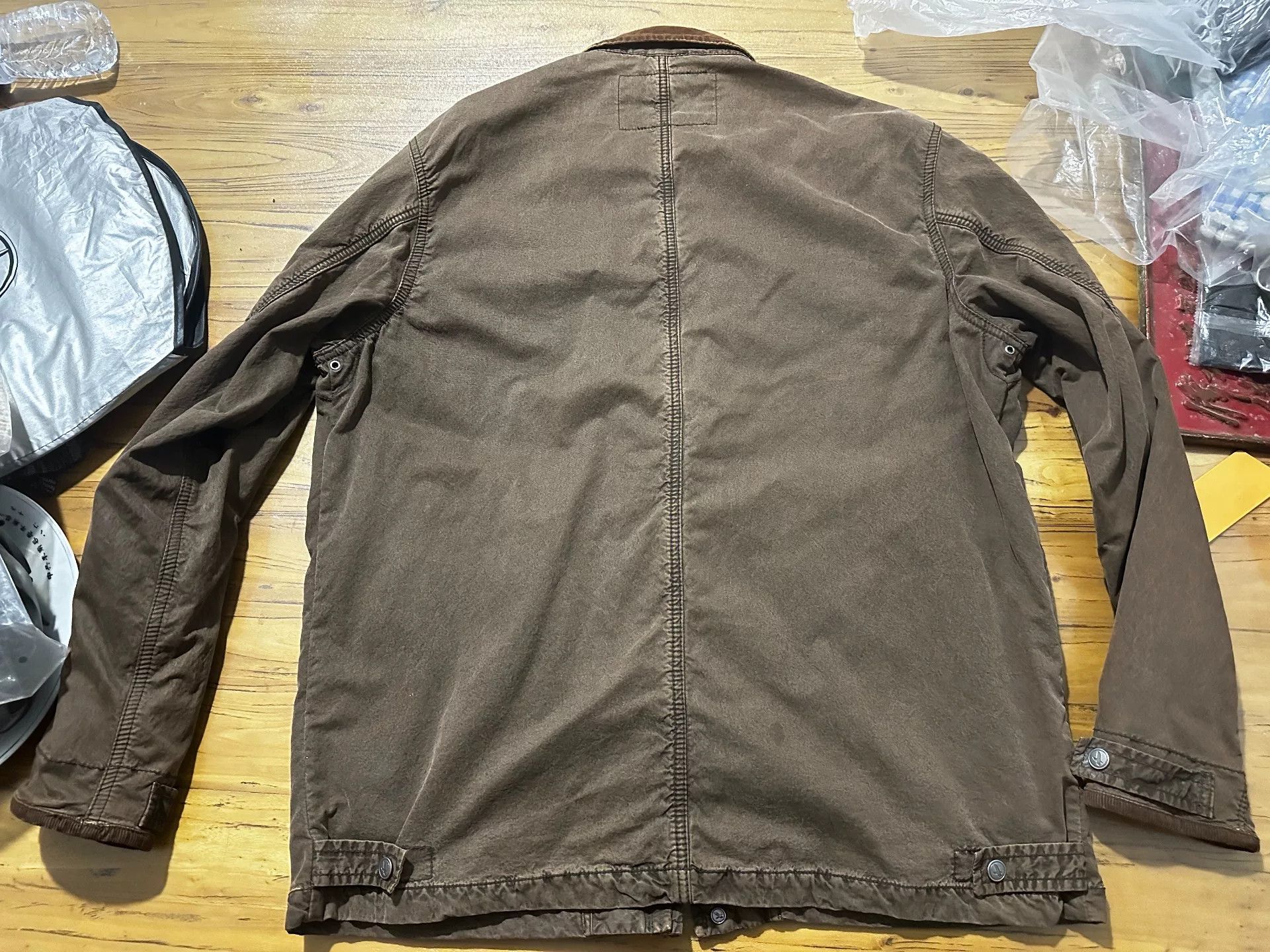 Aigle AIGLE Vintage Waxed Hunting Jacket Size US L / EU 52-54 / 3 - 6 Thumbnail