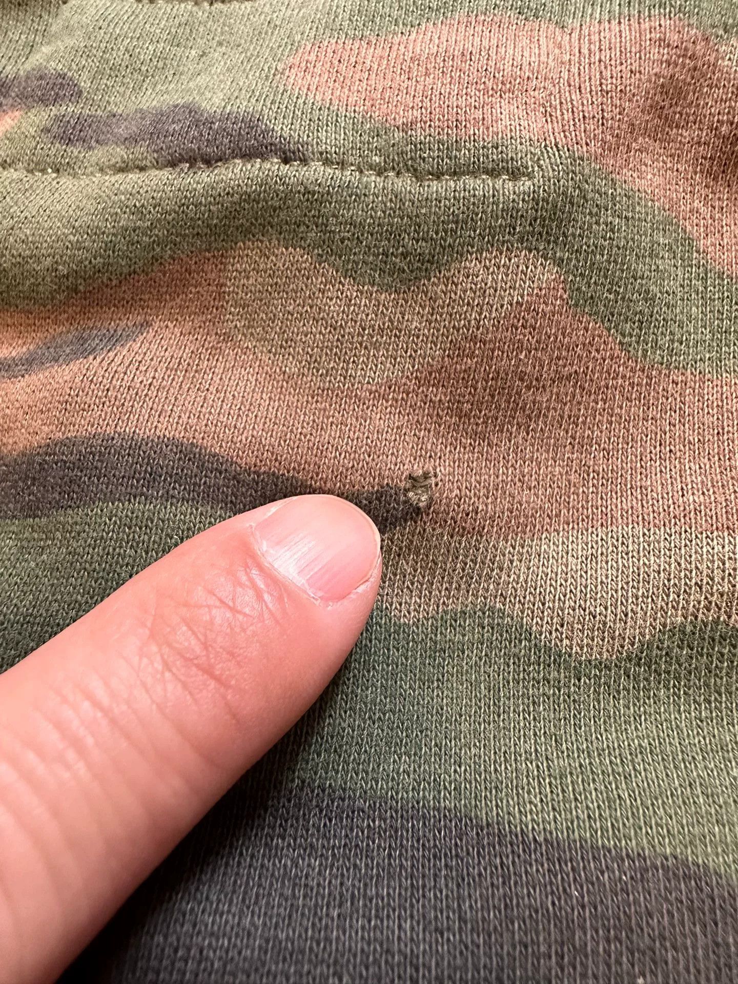 RRL Ralph Lauren Ralph Lauren Camouflage Distressed Hoodie Jacket Size US M / EU 48-50 / 2 - 8 Thumbnail