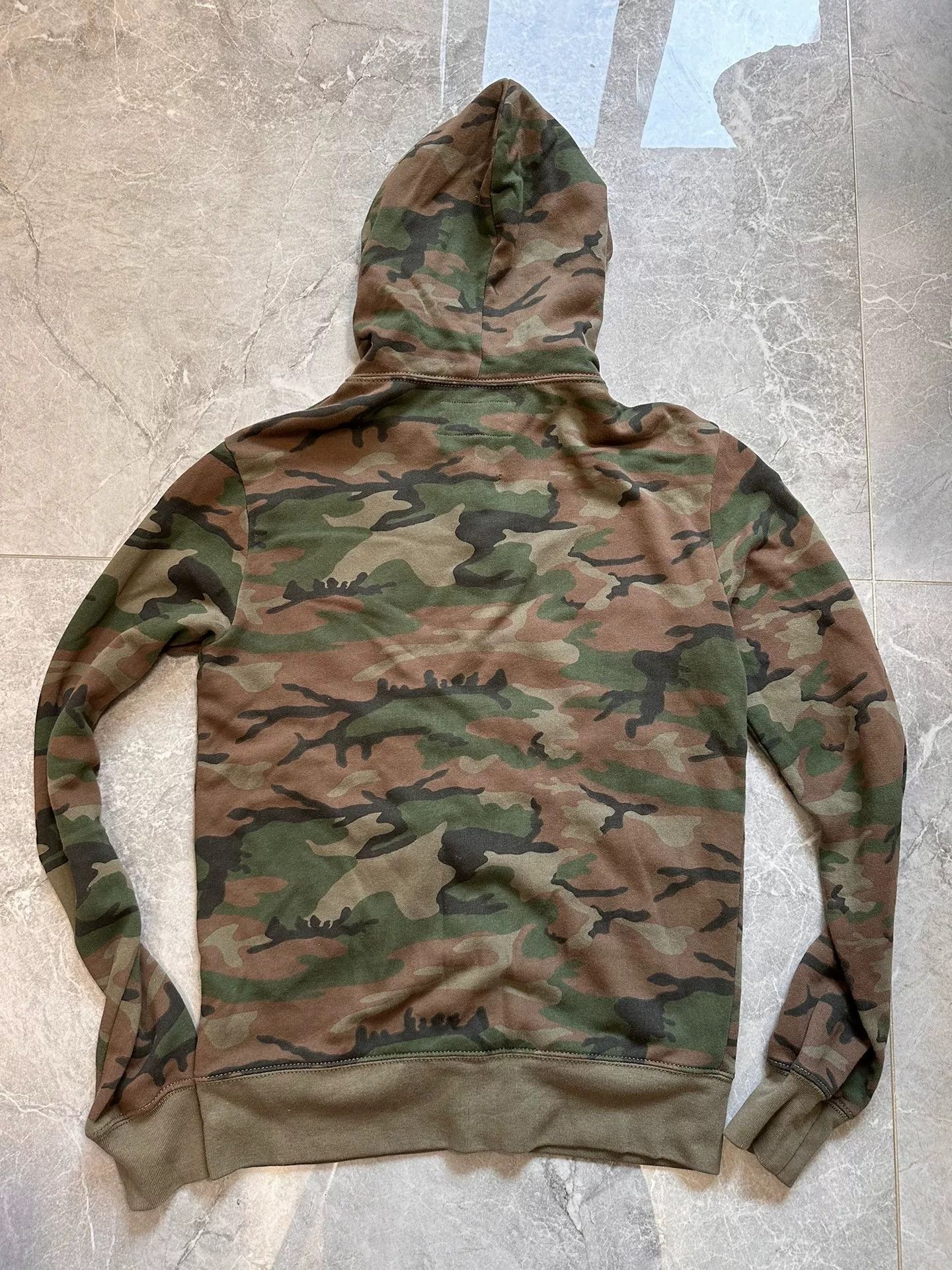 RRL Ralph Lauren Ralph Lauren Camouflage Distressed Hoodie Jacket Size US M / EU 48-50 / 2 - 5 Thumbnail