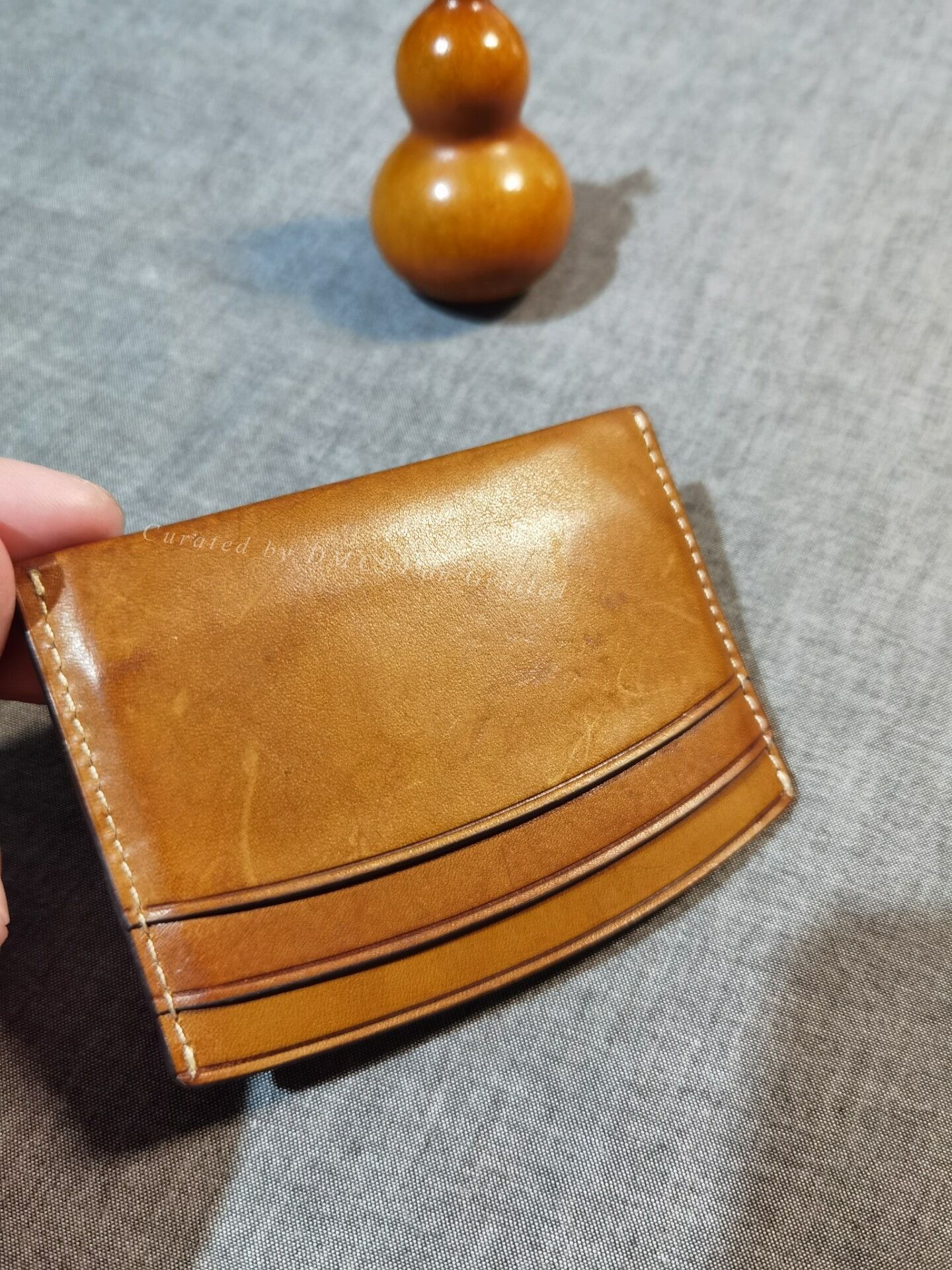 RRL Ralph Lauren Ralph Lauren Waxed Leather Card Wallet Size ONE SIZE - 5 Thumbnail