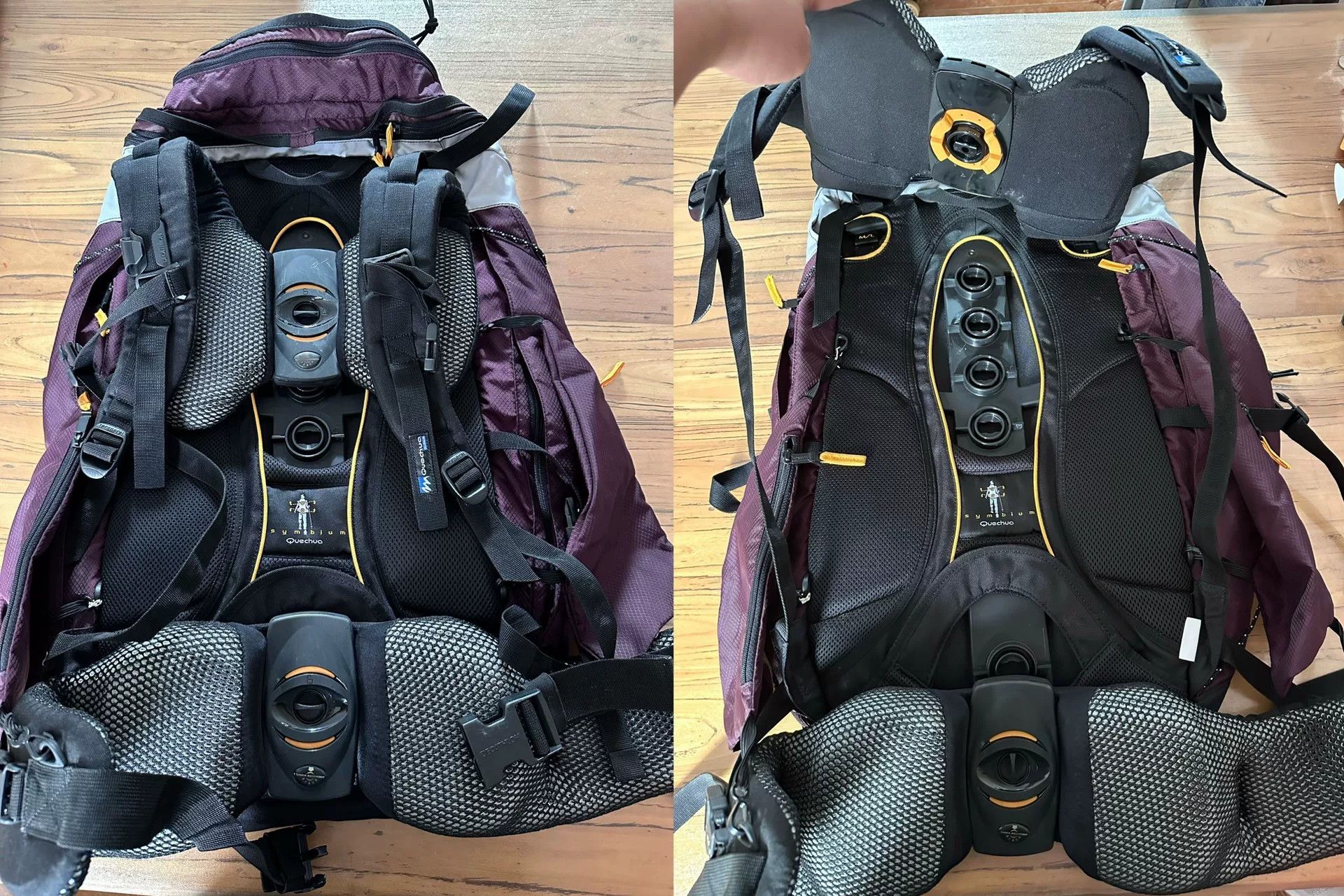 Other Decathlon Forclaz 60 Symbium Hiking Backpack Size ONE SIZE - 4 Thumbnail