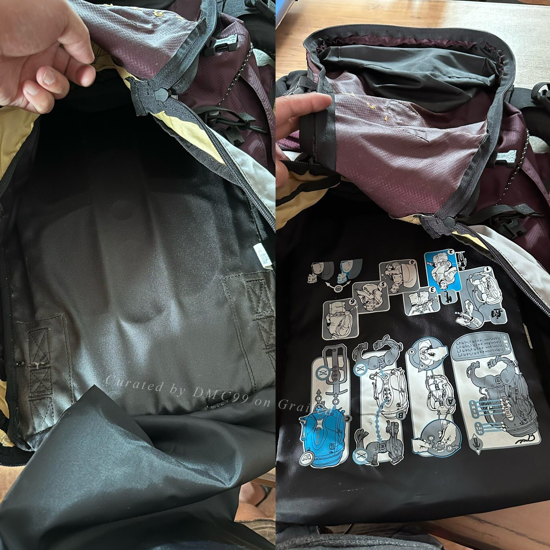 Other Decathlon Forclaz 60 Symbium Hiking Backpack Size ONE SIZE - 6 Thumbnail