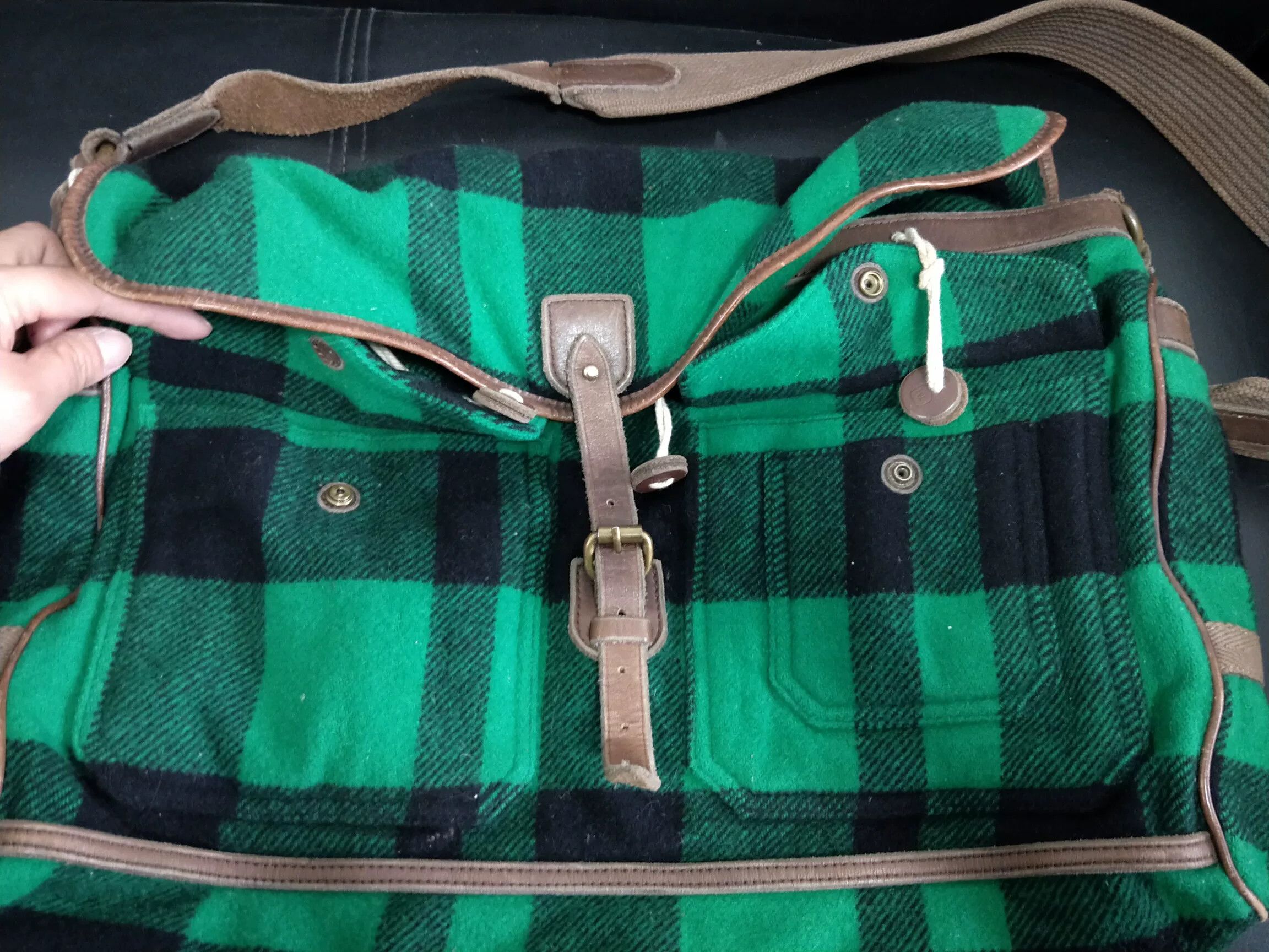 RRL Ralph Lauren RRL Vintage Wool Crossbody Bag Size ONE SIZE - 9 Thumbnail