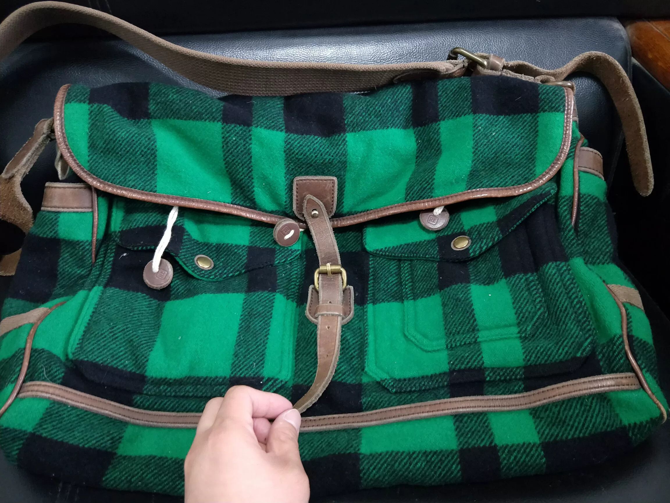 RRL Ralph Lauren RRL Vintage Wool Crossbody Bag Size ONE SIZE - 2 Thumbnail