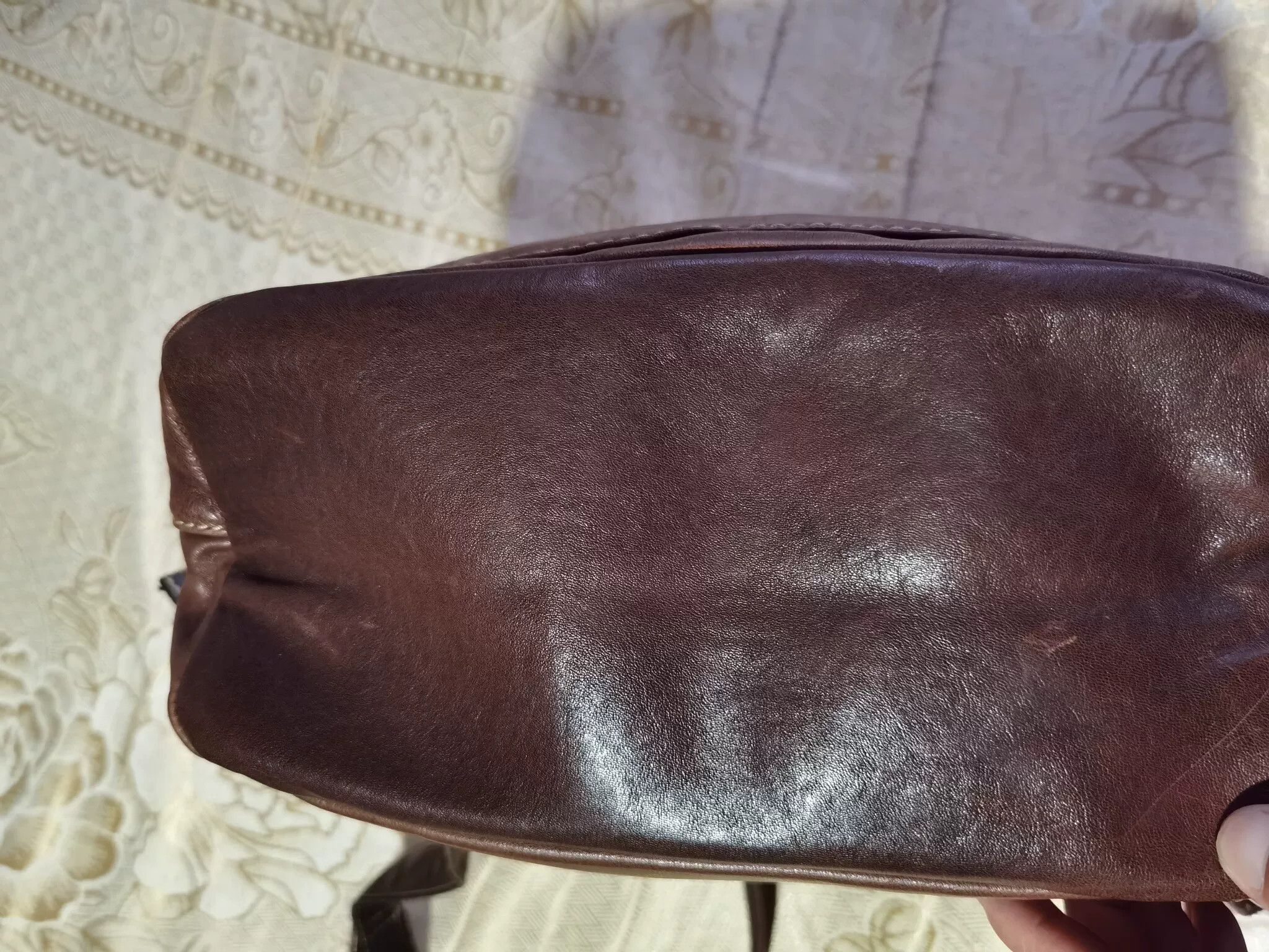 RRL Ralph Lauren Ralph Lauren Vintage Oil Wax Leather Backpack Size ONE SIZE - 5 Thumbnail