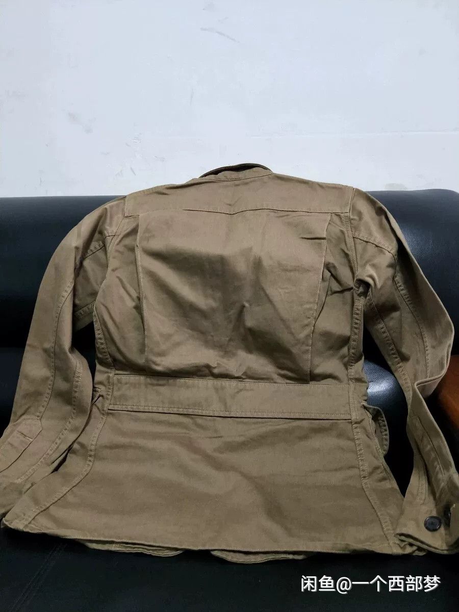 RRL Ralph Lauren Ralph Lauren Leather Patch Hunting Jacket Size US M / EU 48-50 / 2 - 7 Thumbnail