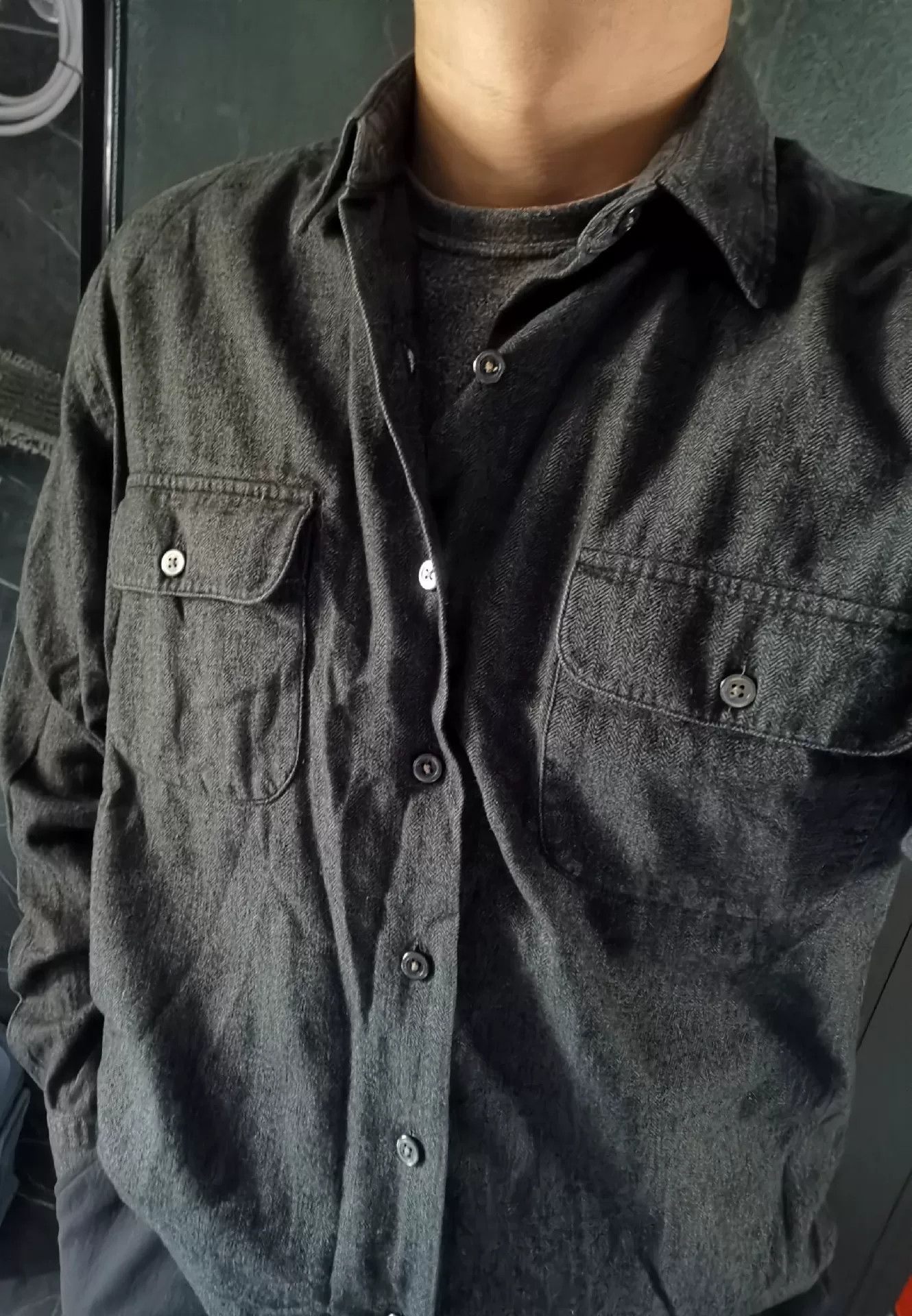 RRL Ralph Lauren RRL Ralph Lauren Houndstooth Shirt Jacket Size US M / EU 48-50 / 2 - 9 Thumbnail