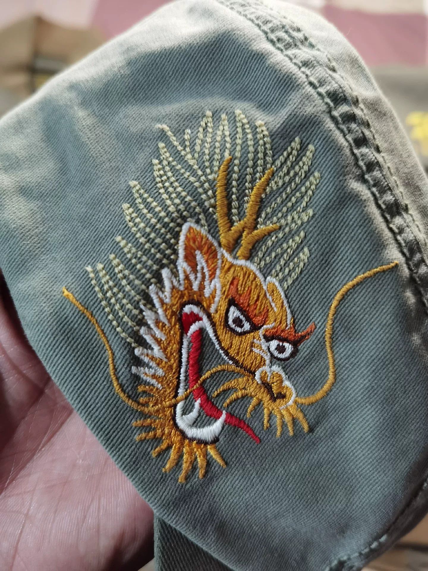 RRL Ralph Lauren Ralph Lauren 2012 Dragon Year Limited Cap Size ONE SIZE - 3 Thumbnail