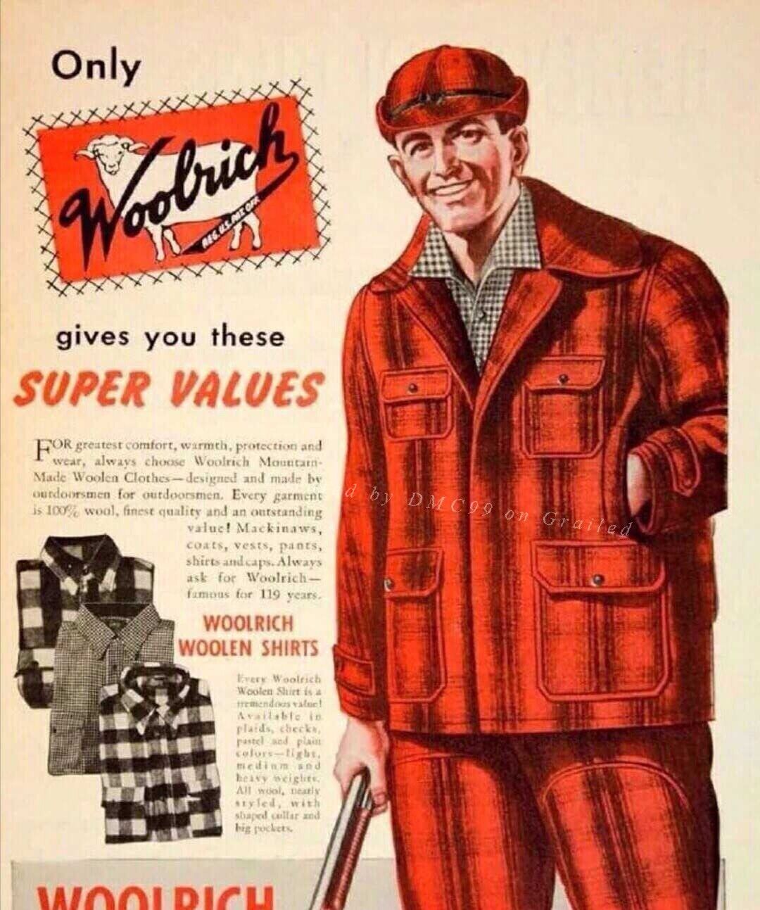 RRL Ralph Lauren Ralph Lauren Wool Tweed Hunting Coat Size US M / EU 48-50 / 2 - 9 Thumbnail