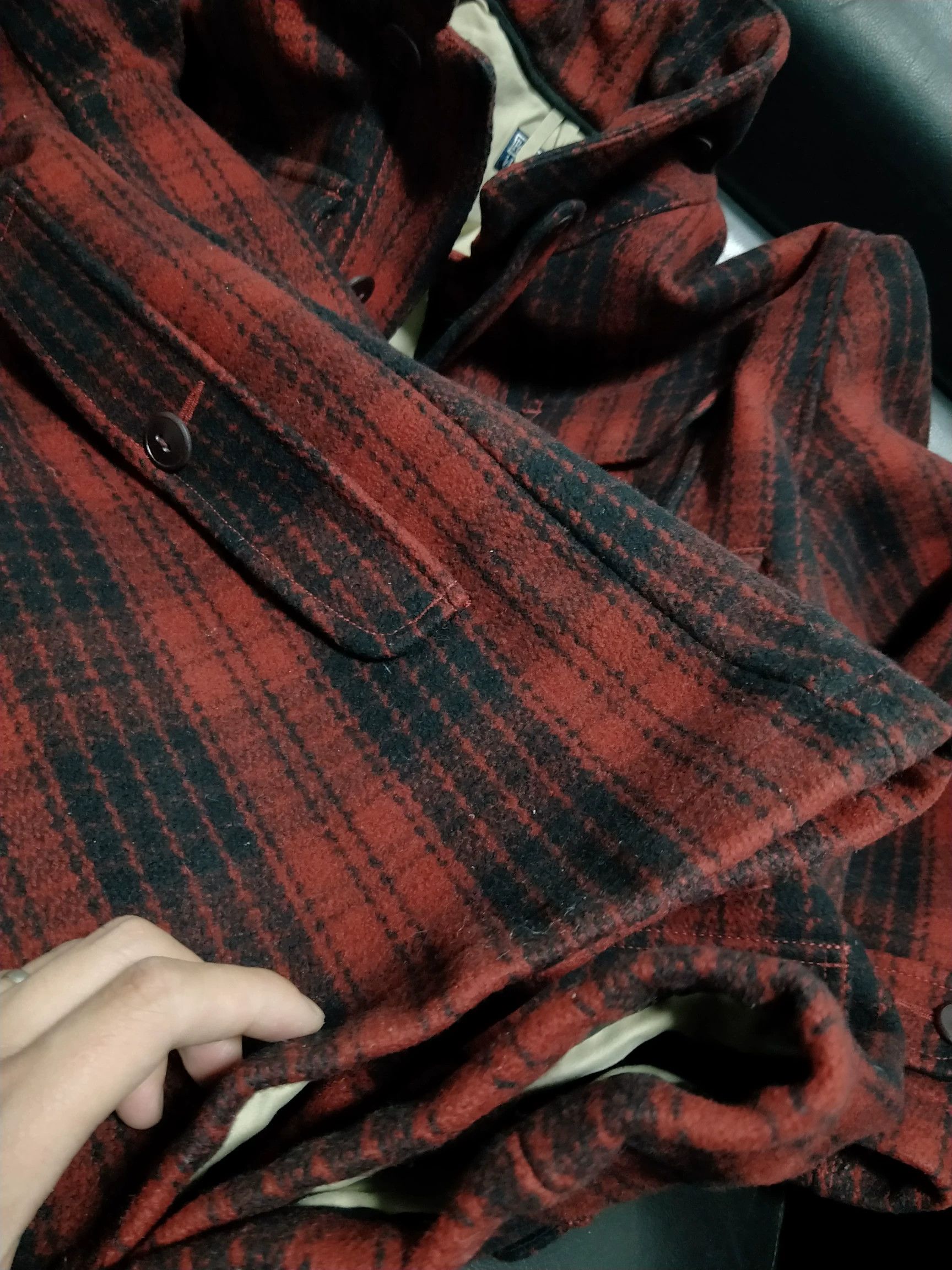RRL Ralph Lauren Ralph Lauren Wool Tweed Hunting Coat Size US M / EU 48-50 / 2 - 7 Thumbnail