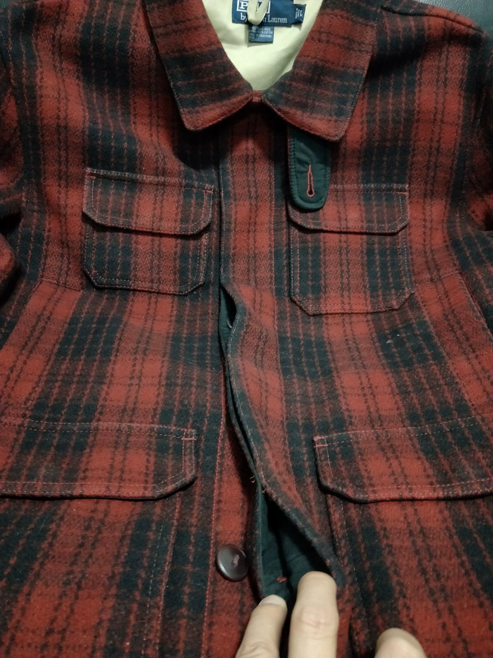 RRL Ralph Lauren Ralph Lauren Wool Tweed Hunting Coat Size US M / EU 48-50 / 2 - 6 Thumbnail