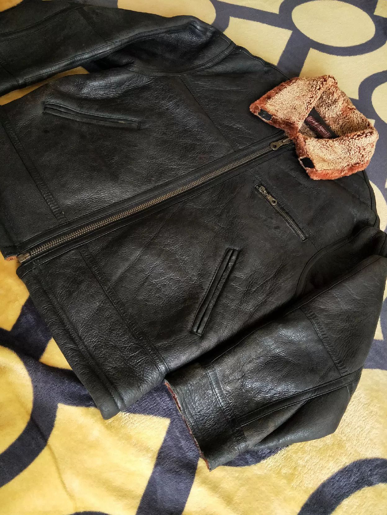 Other B3 Heavyweight Fur-Lined Leather Bomber Size US M / EU 48-50 / 2 - 4 Thumbnail