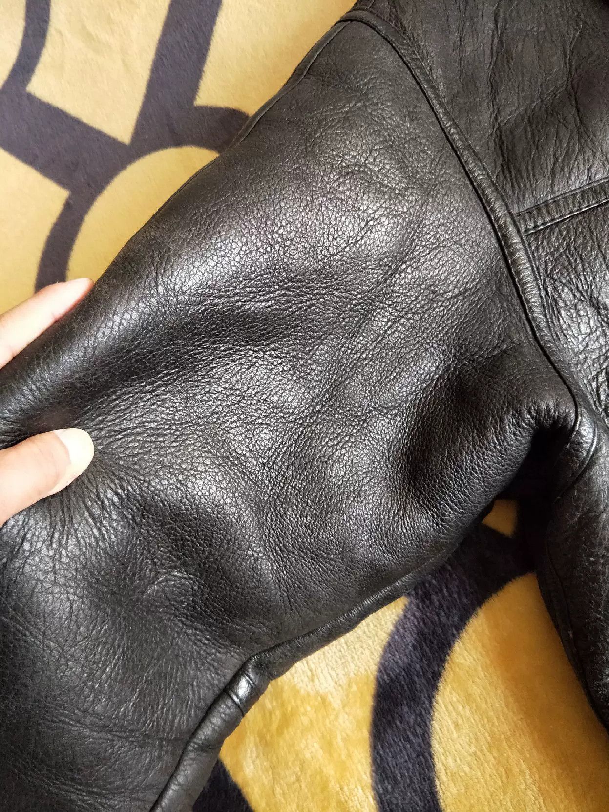 Other B3 Heavyweight Fur-Lined Leather Bomber Size US M / EU 48-50 / 2 - 6 Thumbnail