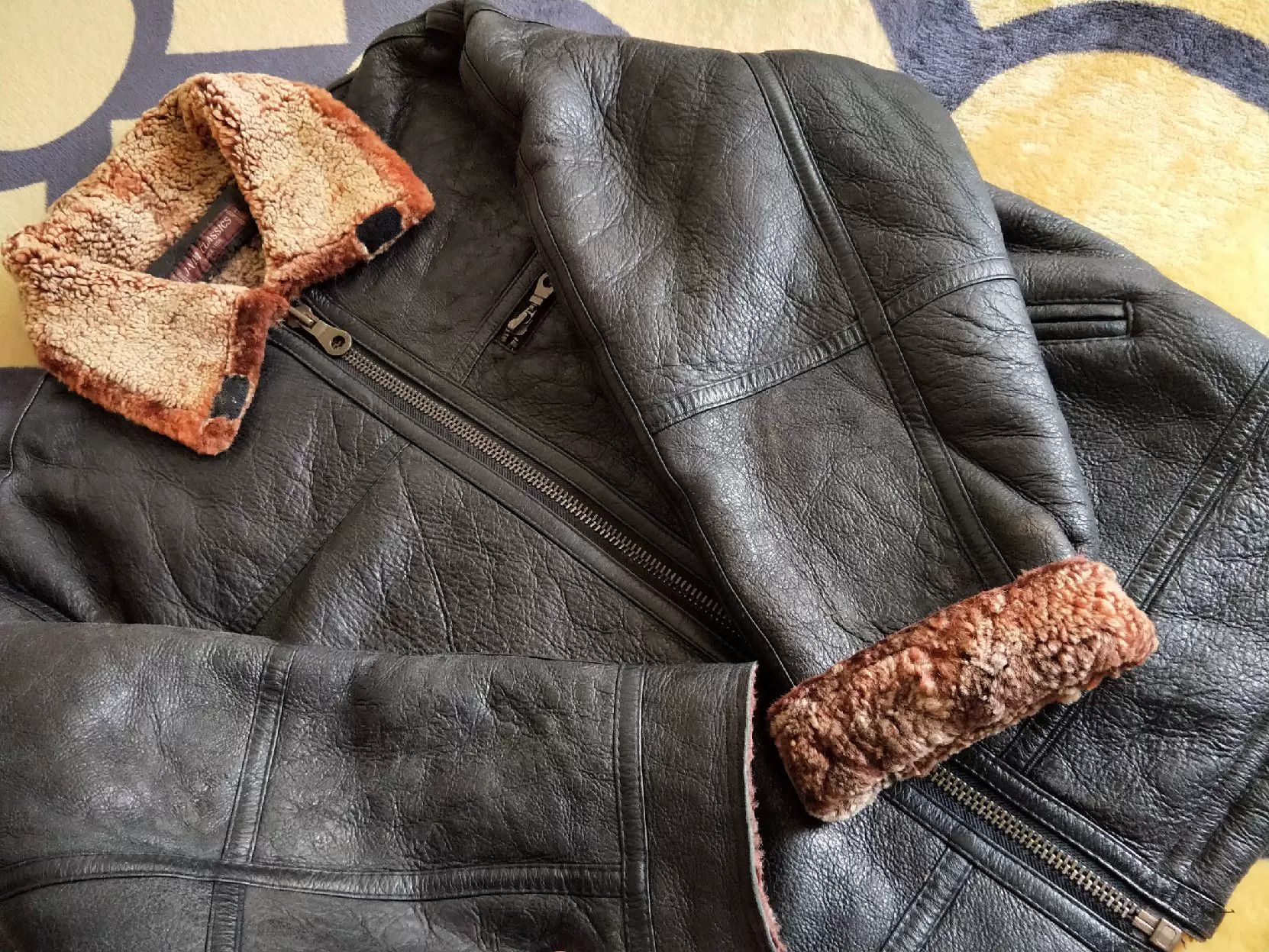 Other B3 Heavyweight Fur-Lined Leather Bomber Size US M / EU 48-50 / 2 - 5 Thumbnail