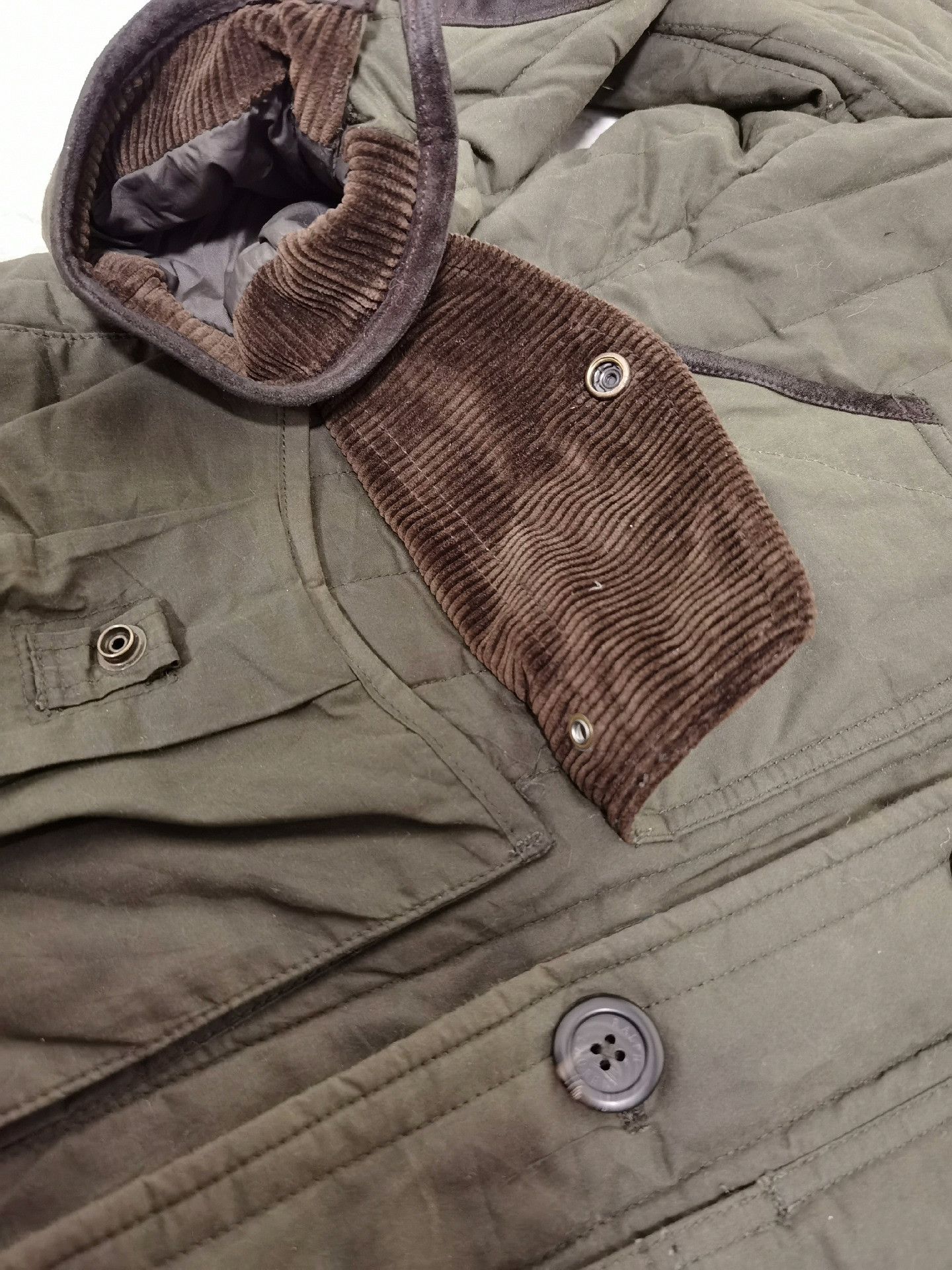 RRL Ralph Lauren RRL Ralph Lauren Waxed Quilted Hunting Jacket Size US M / EU 48-50 / 2 - 6 Thumbnail
