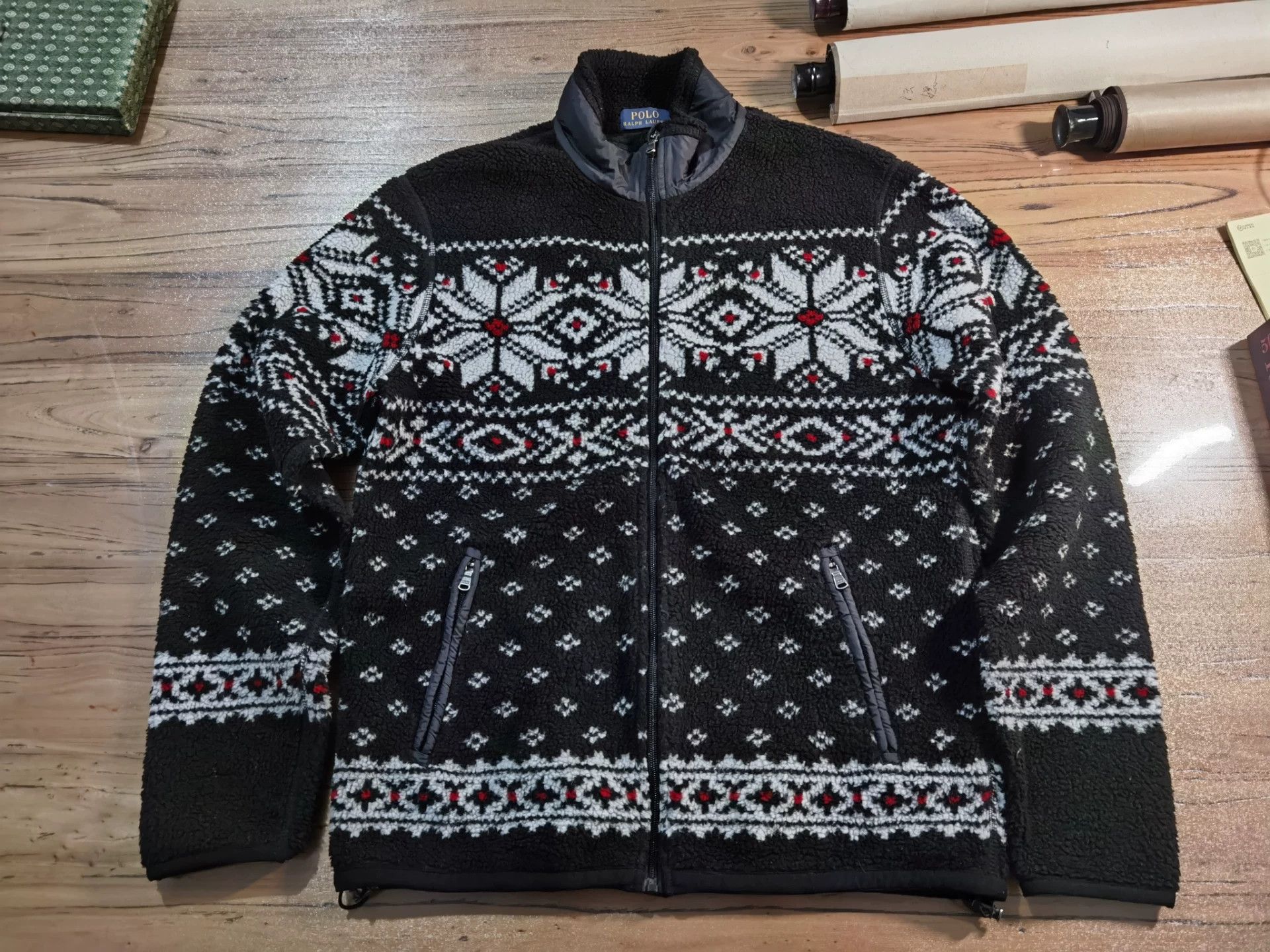 RRL Ralph Lauren RRL Navajo Southwest Fleece Jacket Size US M / EU 48-50 / 2 - 2 Thumbnail