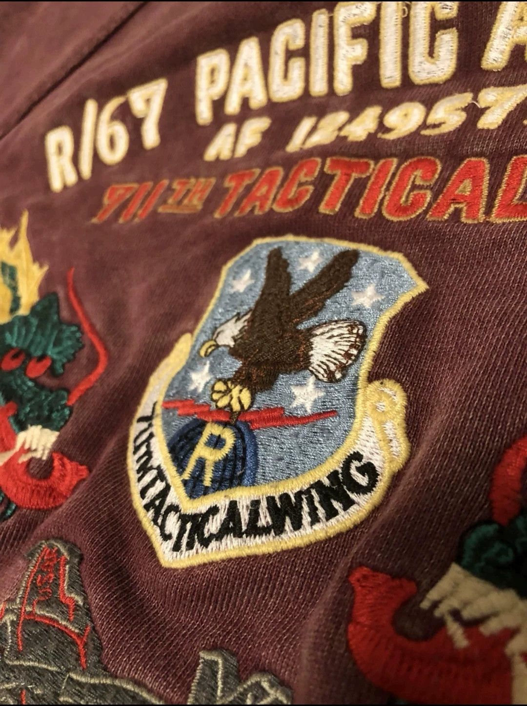 RRL Ralph Lauren Ralph Lauren Vintage Dragon Eagle Sweatshirt Size US M / EU 48-50 / 2 - 3 Thumbnail