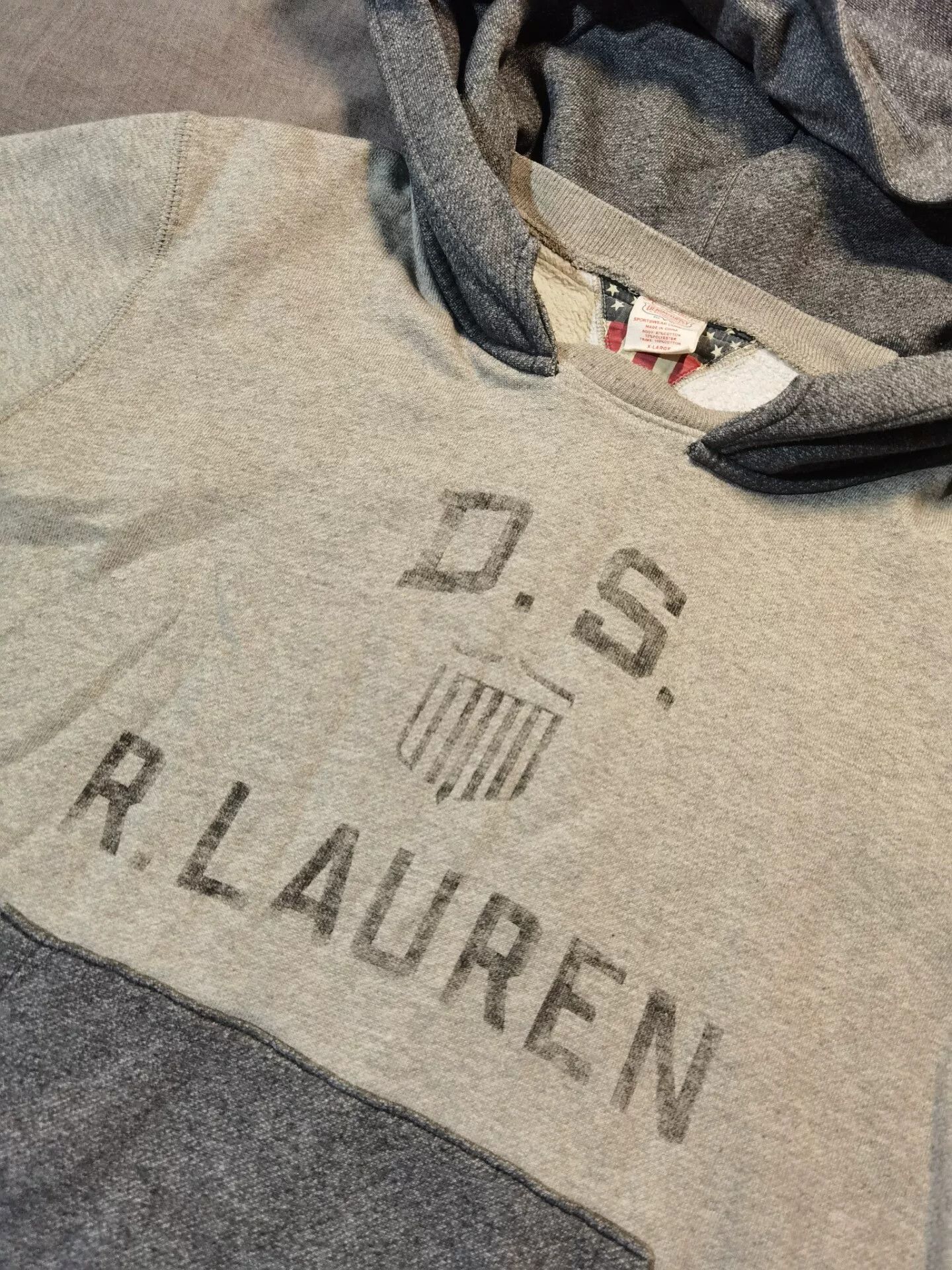 RRL Ralph Lauren RRL RL Vintage Graphic Hoodie Size US M / EU 48-50 / 2 - 4 Thumbnail