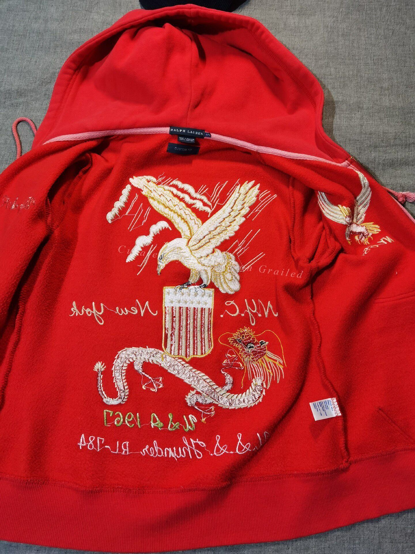 RRL Ralph Lauren Ralph Lauren 2012 Dragon Year Limited Hoodie Size US M / EU 48-50 / 2 - 9 Thumbnail