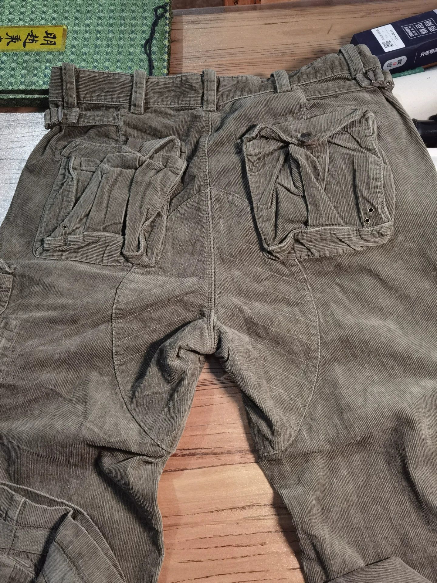 RRL Ralph Lauren RRL Corduroy Hunting Cargo Pants Size US 30 / EU 46 - 6 Thumbnail