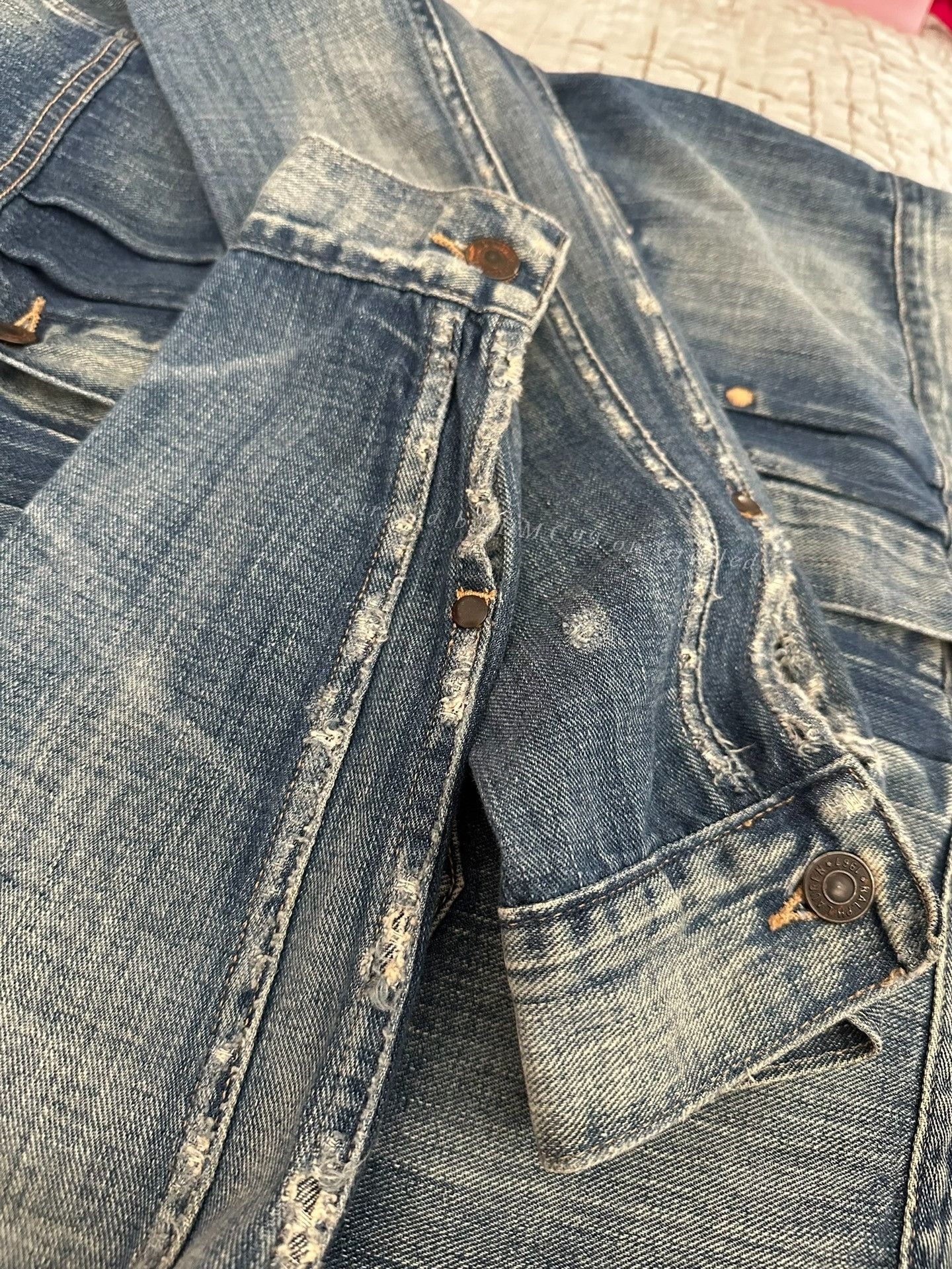 RRL Ralph Lauren Ralph Lauren Vintage Western Denim Jacket Size M / US 6-8 / IT 42-44 - 4 Thumbnail