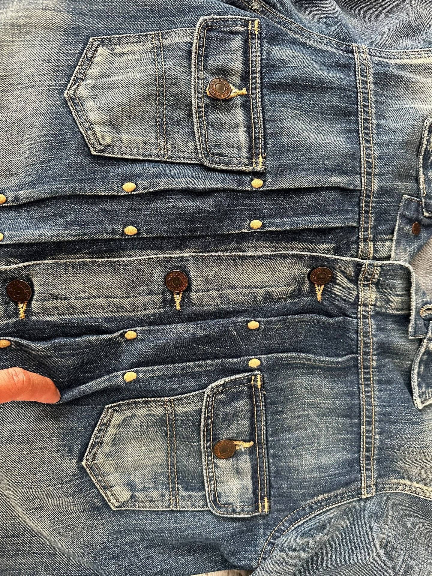 RRL Ralph Lauren Ralph Lauren Vintage Western Denim Jacket Size M / US 6-8 / IT 42-44 - 6 Thumbnail