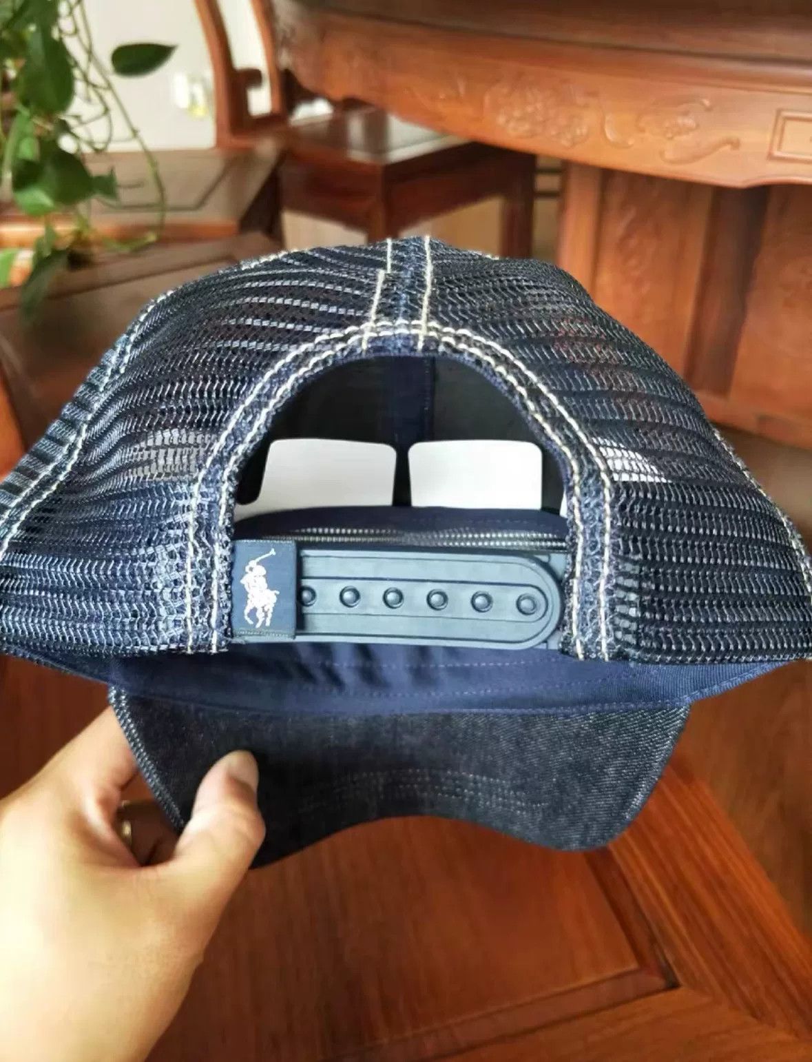 RRL Ralph Lauren RRL Vintage Embroidered Trucker Hat Size ONE SIZE - 3 Thumbnail