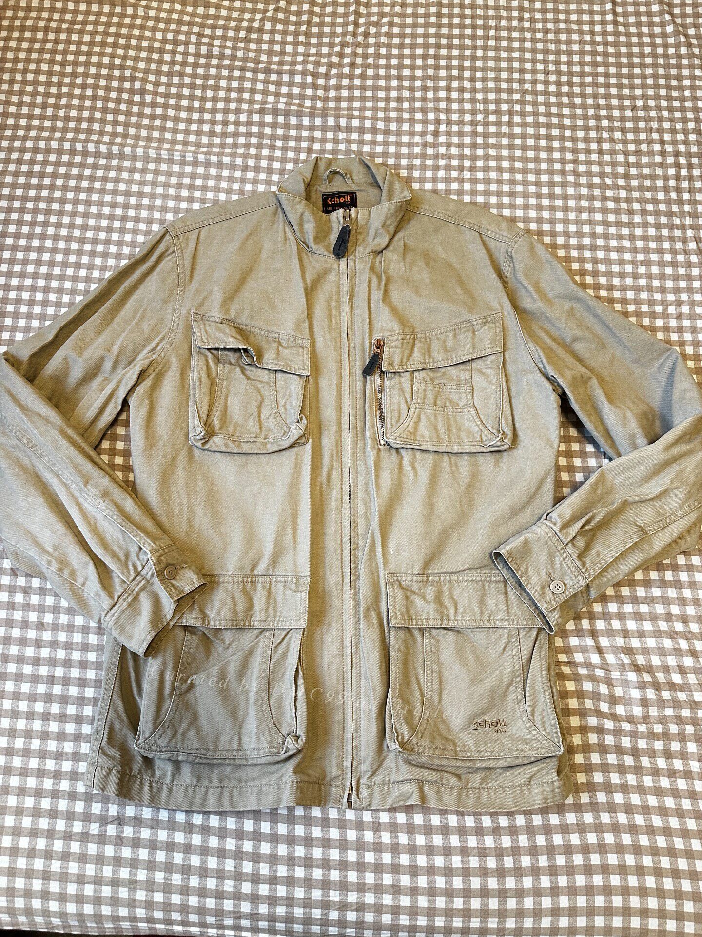 Schott Schott Vintage Military Hunting Jacket Size US M / EU 48-50 / 2 - 2 Thumbnail