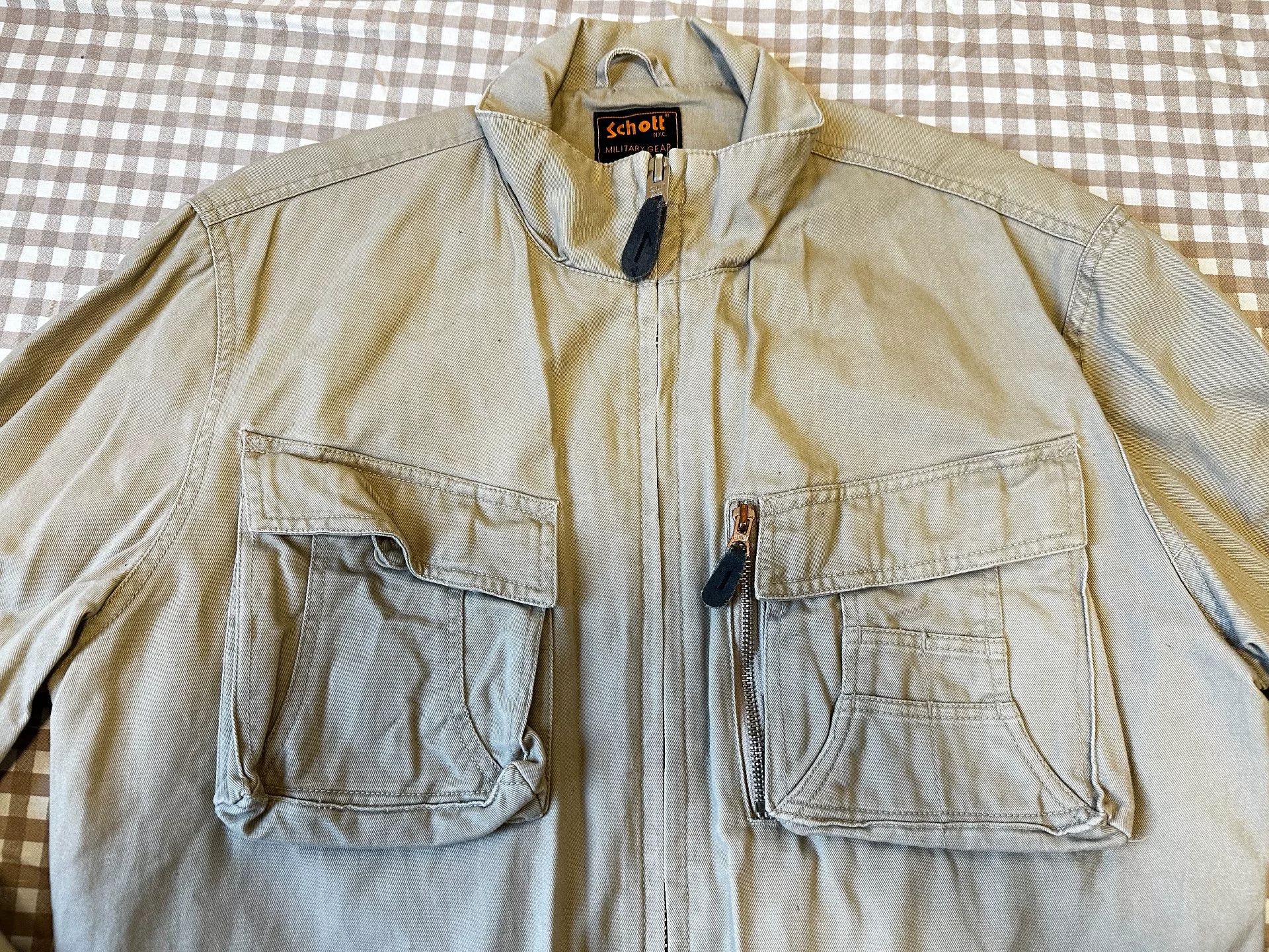 Schott Schott Vintage Military Hunting Jacket Size US M / EU 48-50 / 2 - 4 Thumbnail