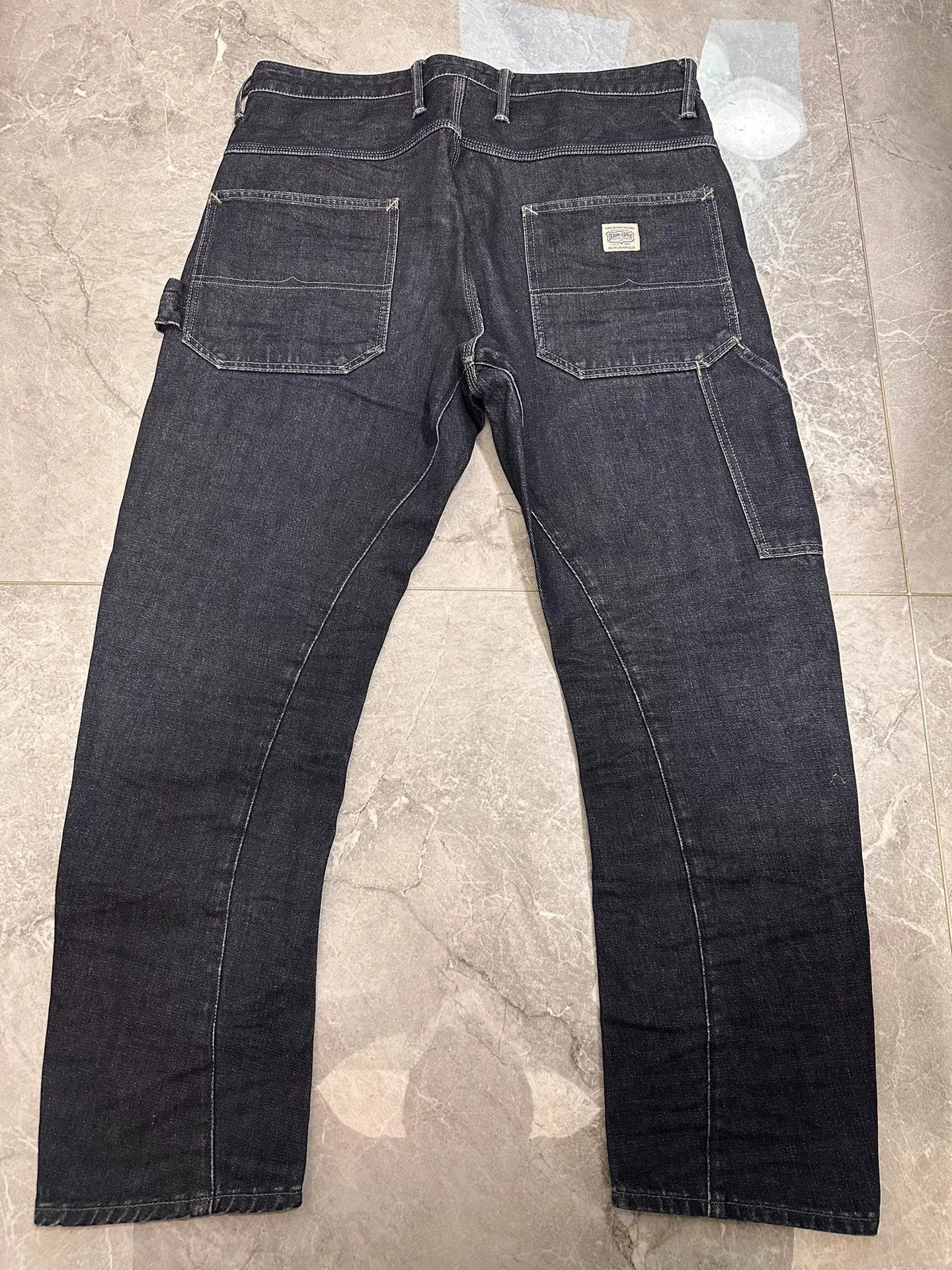 RRL Ralph Lauren Ralph Lauren Railroad Worker Jeans Size US 30 / EU 46 - 2 Thumbnail