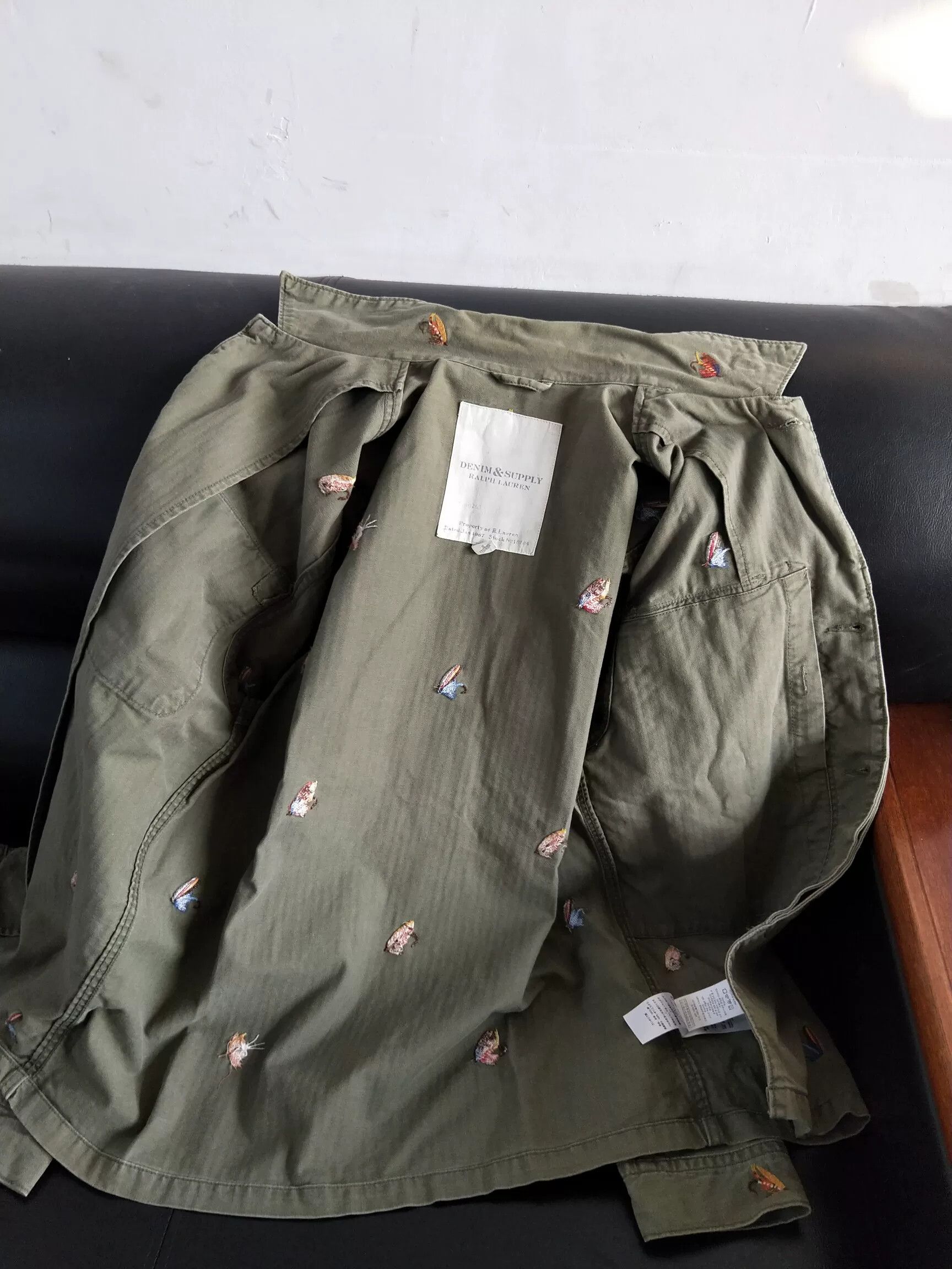 RRL Ralph Lauren RRL M43 Military Green Jacket Size US M / EU 48-50 / 2 - 8 Thumbnail