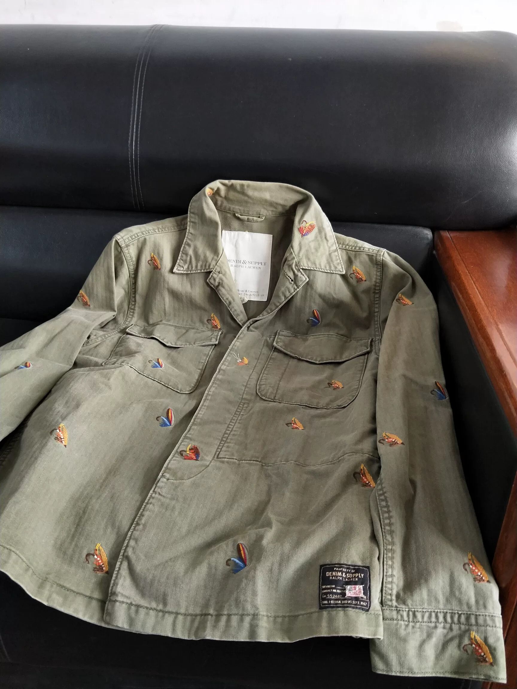 RRL Ralph Lauren RRL M43 Military Green Jacket Size US M / EU 48-50 / 2 - 6 Thumbnail