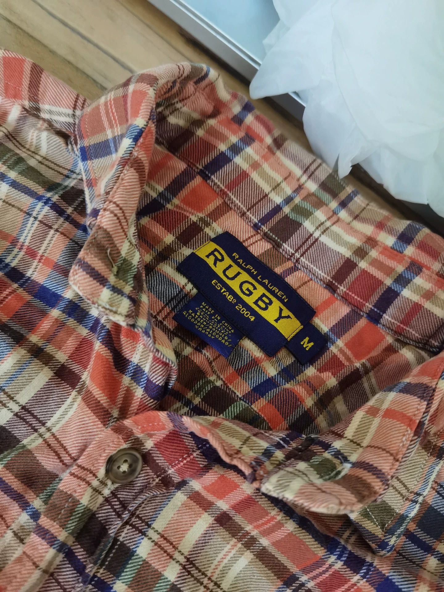 Rugby Ralph Lauren Ralph Lauren Rugby Plaid Shirt Jacket Size US M / EU 48-50 / 2 - 3 Thumbnail