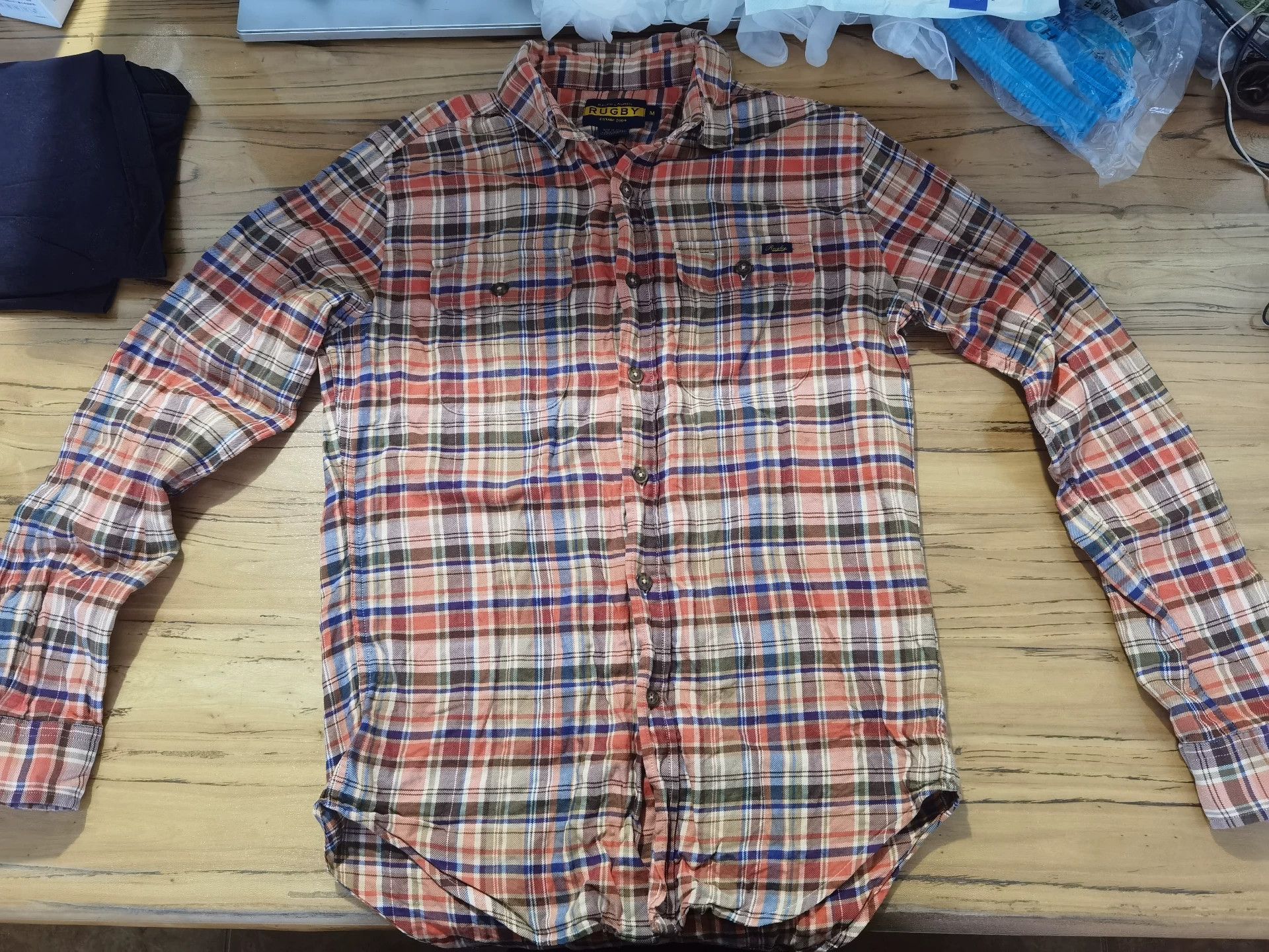 Rugby Ralph Lauren Ralph Lauren Rugby Plaid Shirt Jacket Size US M / EU 48-50 / 2 - 7 Thumbnail